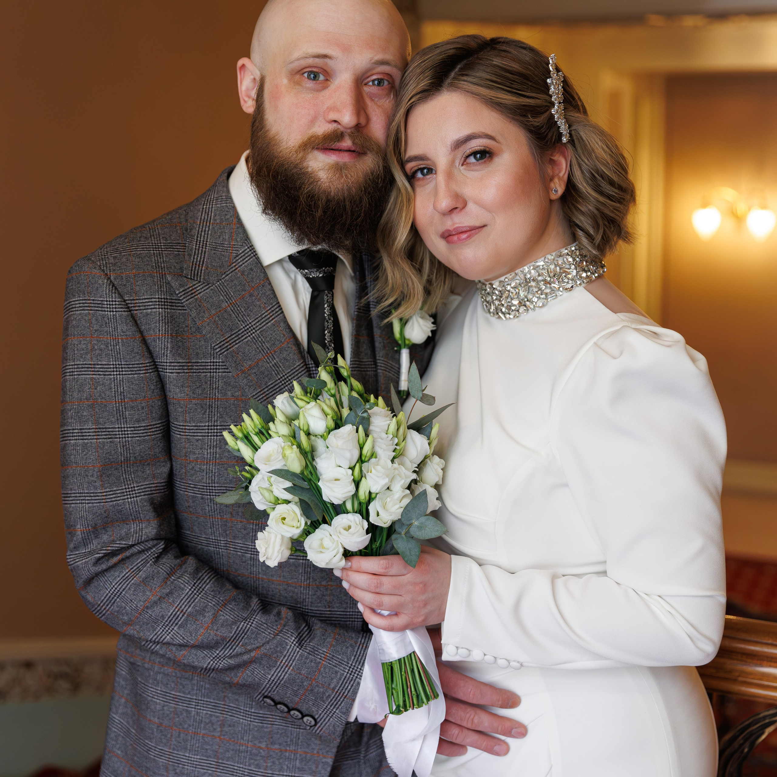 Свадебная фотосессия в гостинице Националь. Свадебный фотограф Москва и МО Сергей Киржаев