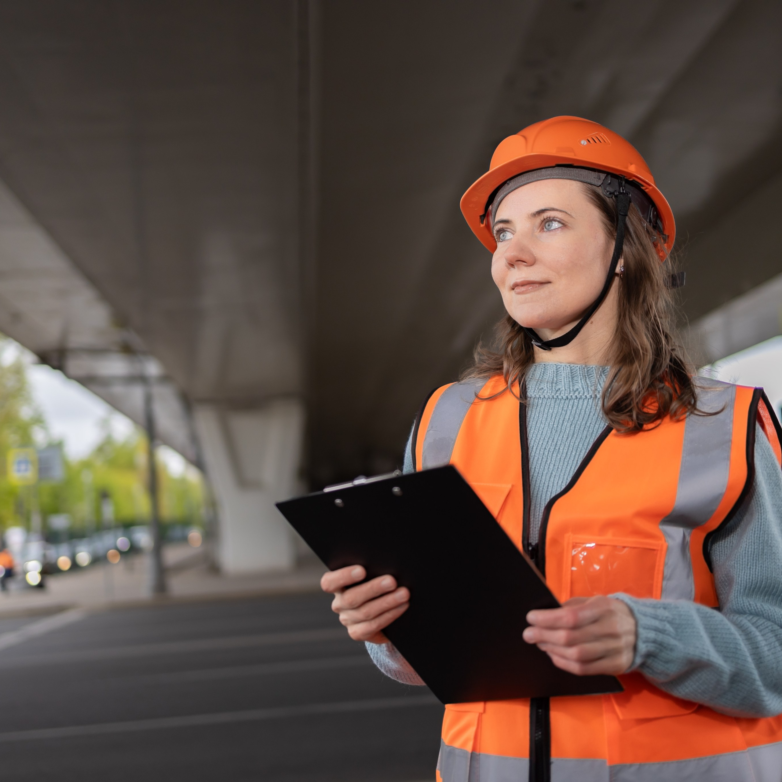 Фотосессия «Стройка» модель Ирина