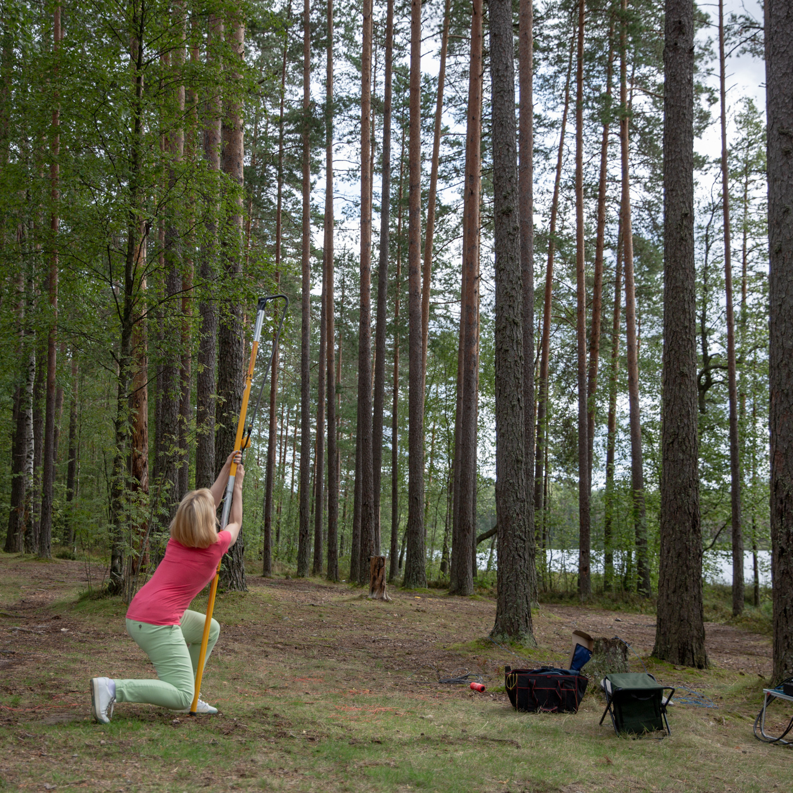Установка радиоантенны в полевых условиях