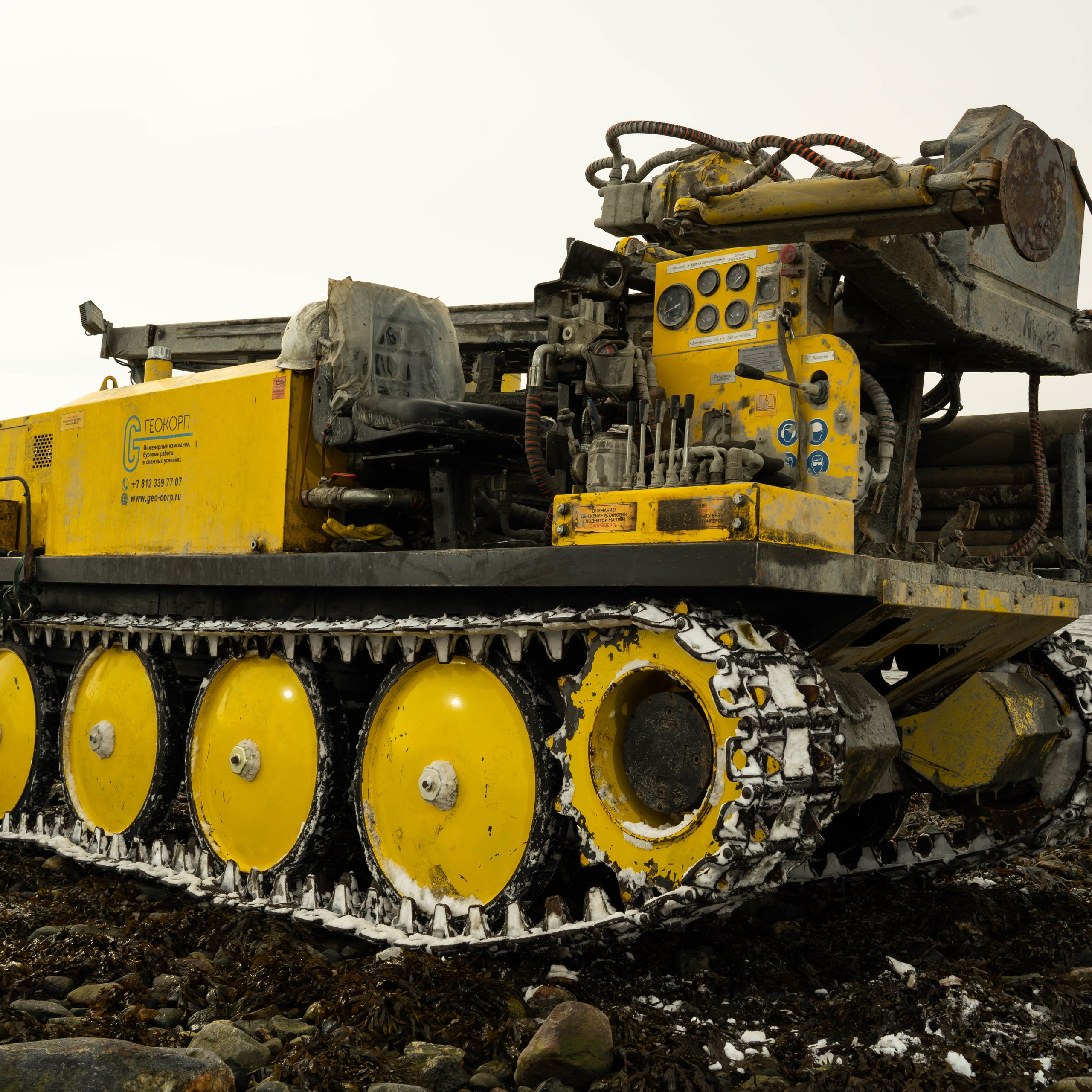 общий план буровой установки