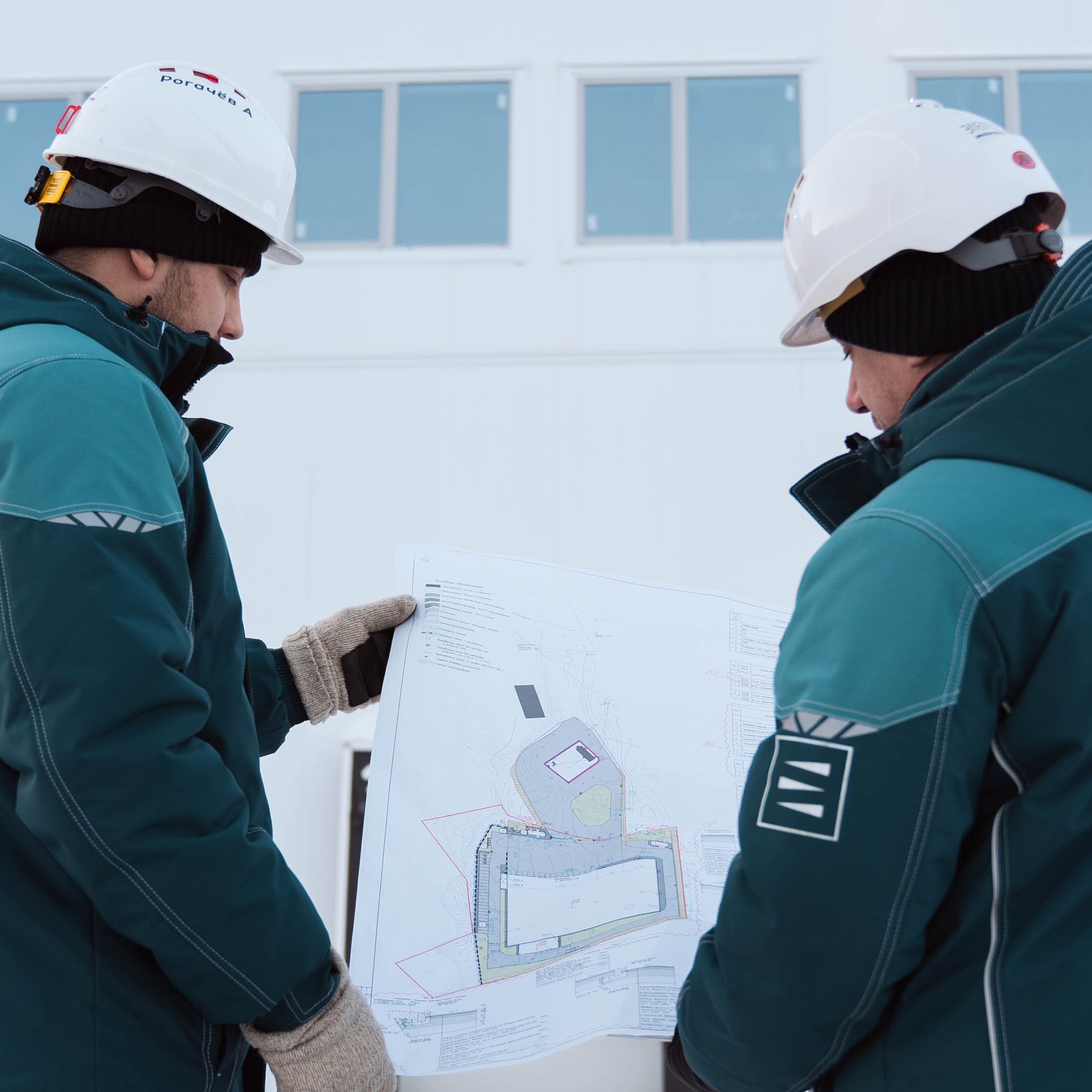 фото обсуждения чертежей