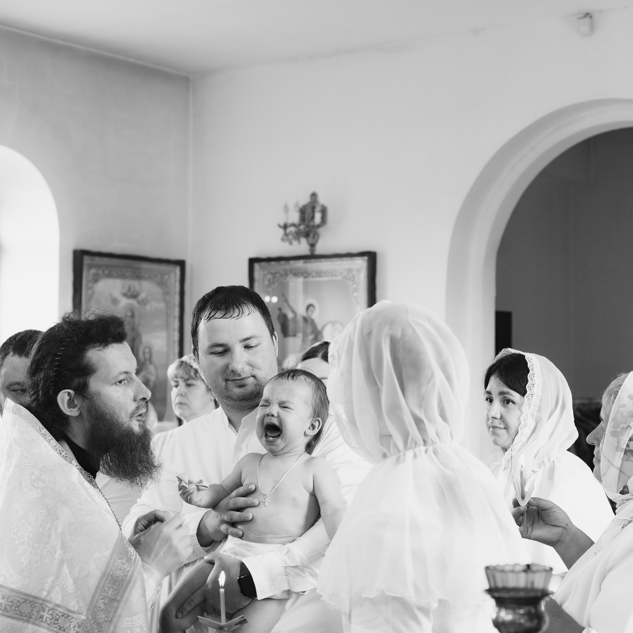 Таинство Крещения. Семейный и детский фотограф в Перми Ксения Масленникова
