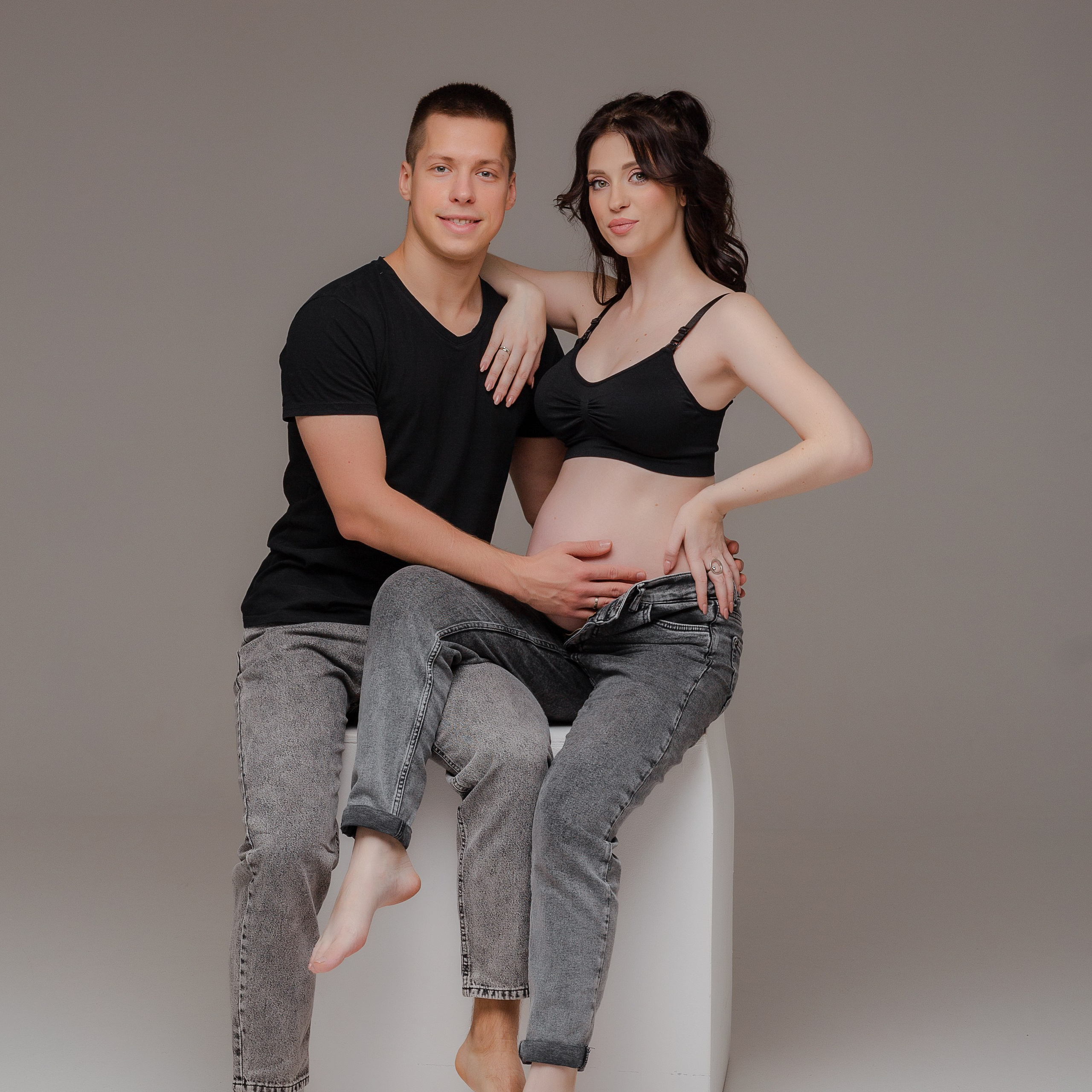 Фотосессия Беременности в студии. Фотограф в Нижнем Новгороде Нестерова Кристина