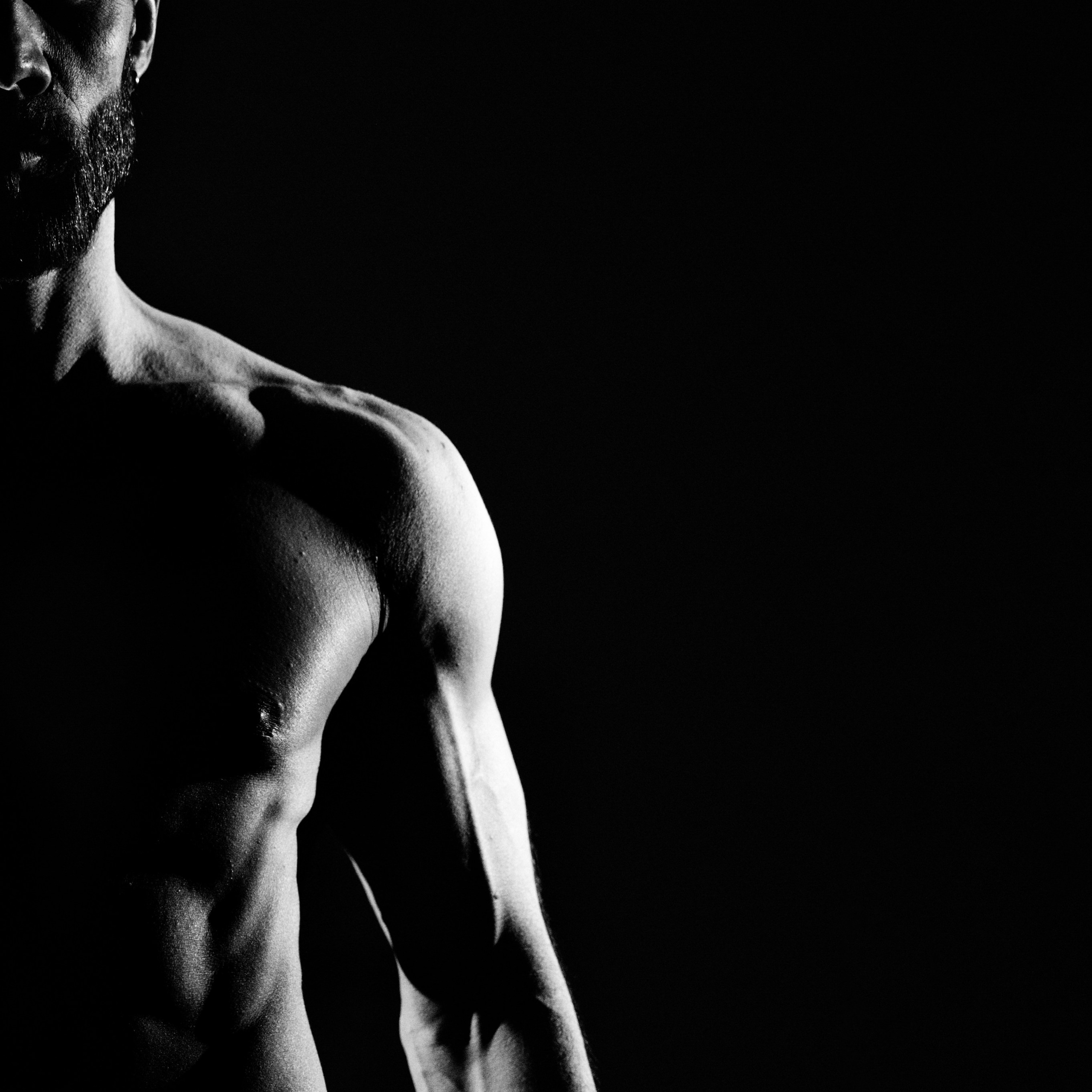 Мужская фотосессия в чб