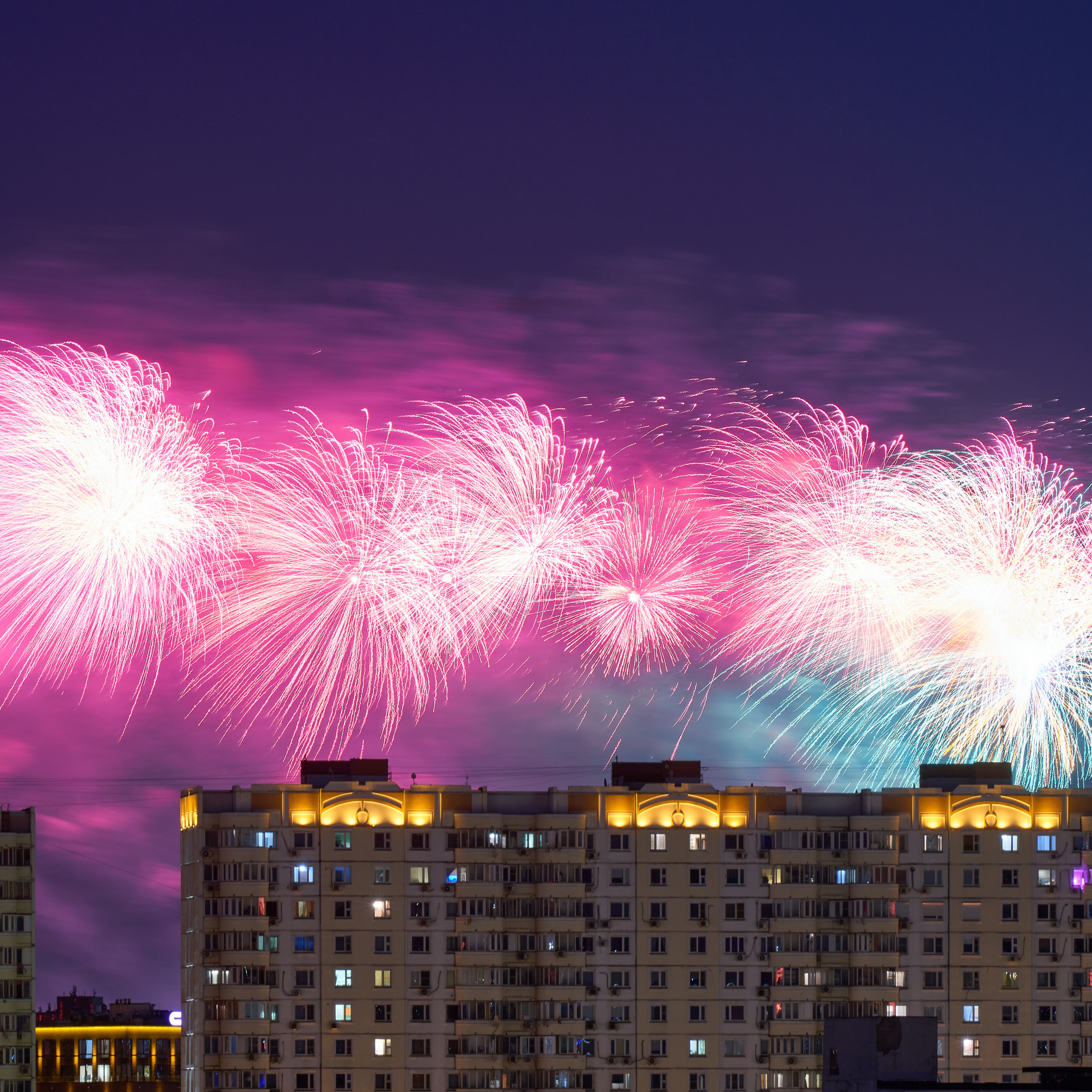 Салют на 9 Мая 2022 в Москве