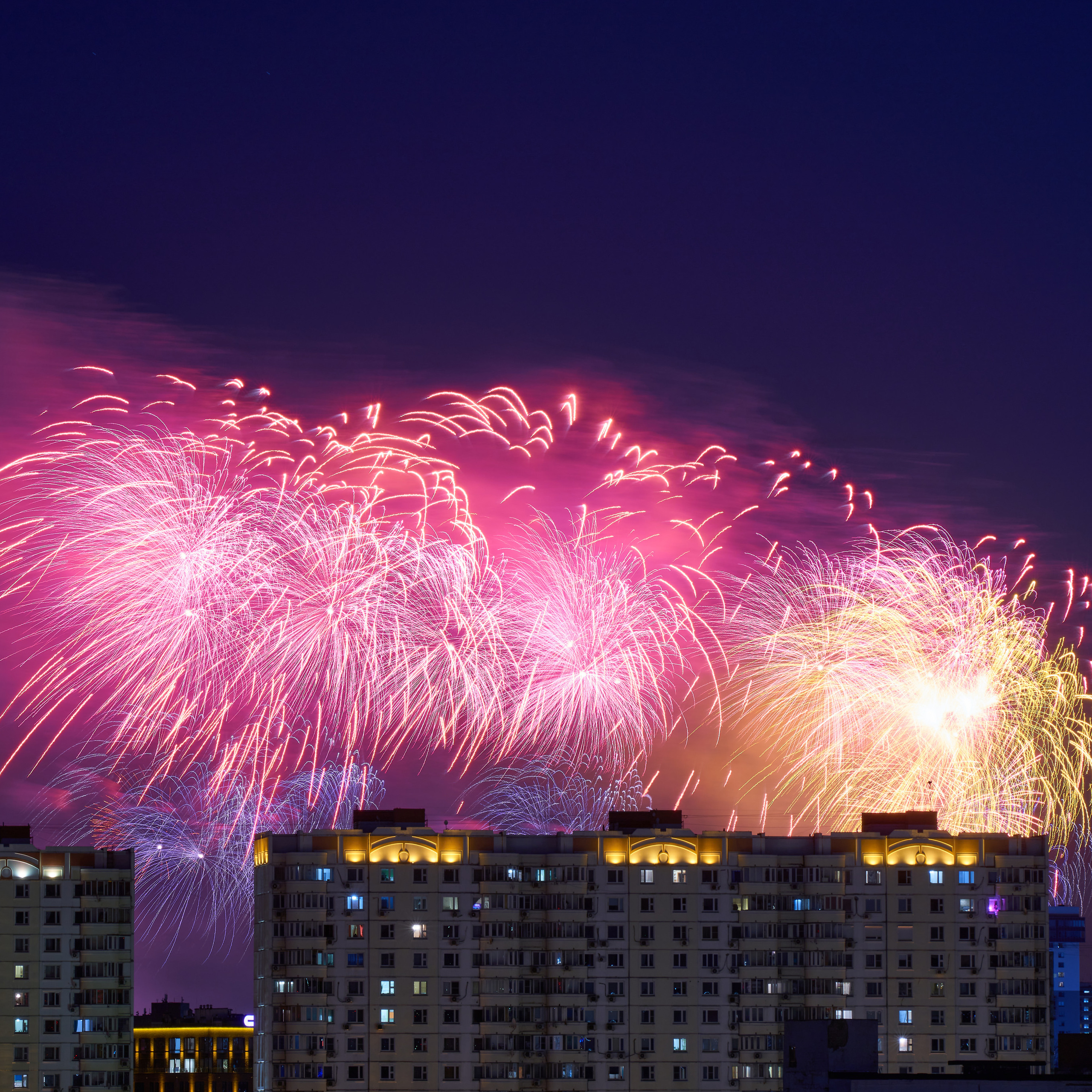 Салют на 9 Мая 2022 в Москве