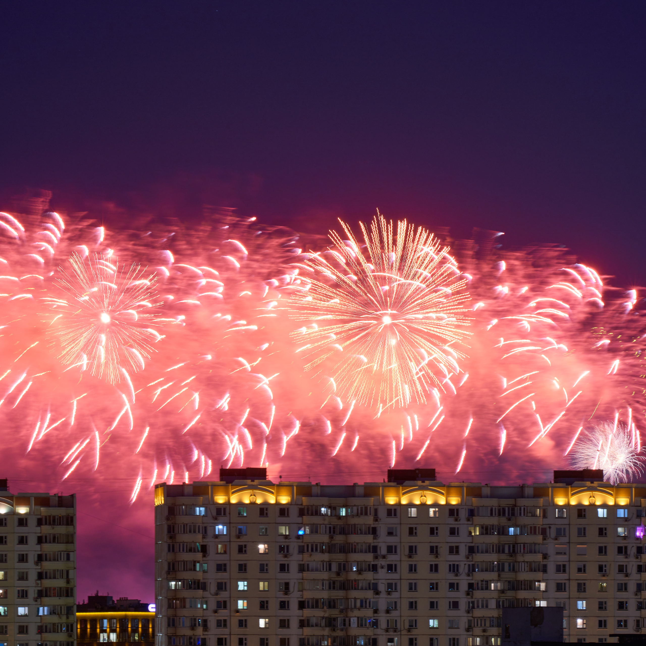 Салют на 9 Мая 2022 в Москве