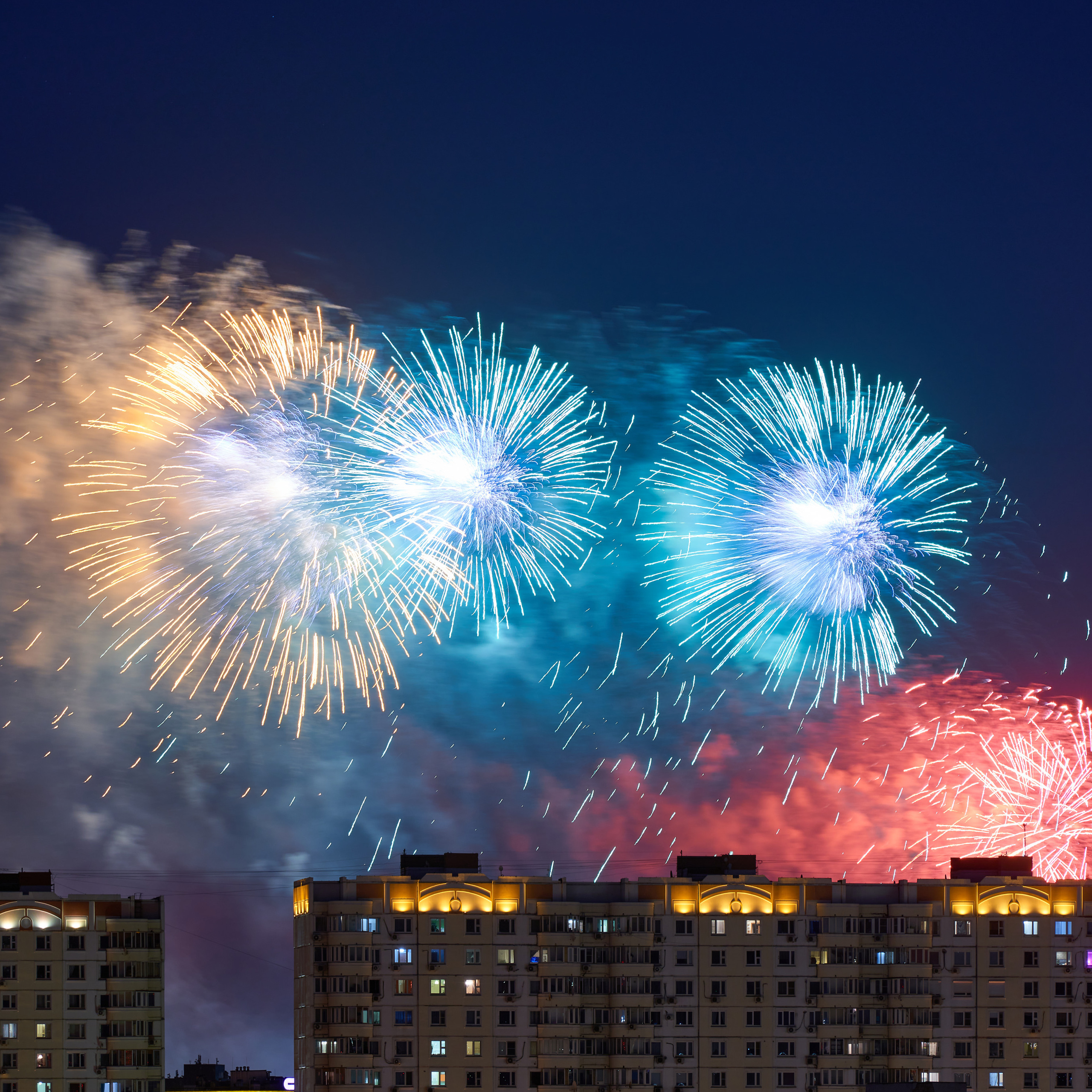 Салют на 9 Мая 2022 в Москве