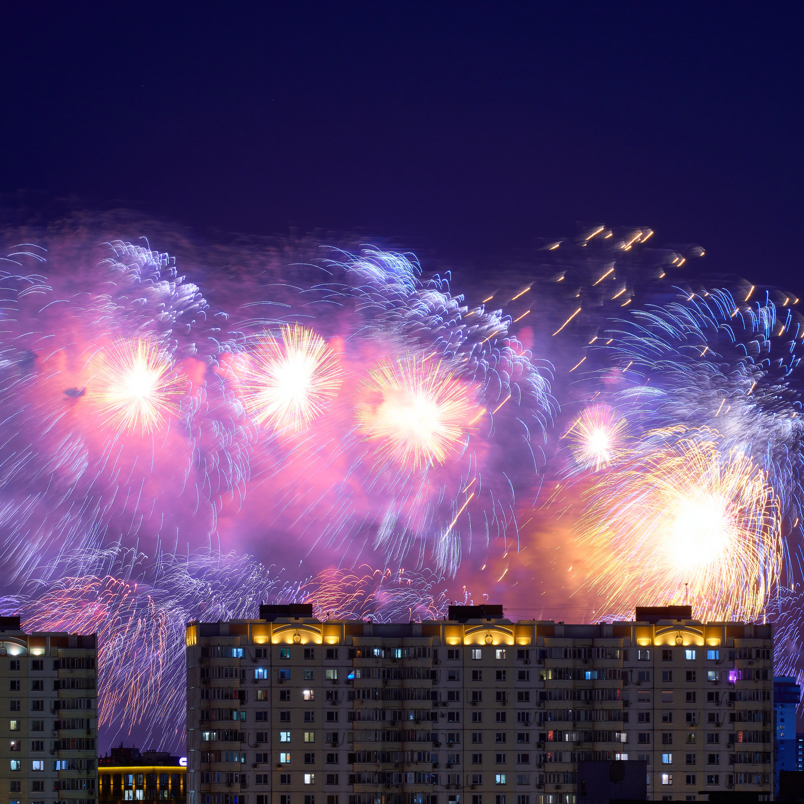 Салют на 9 Мая 2022 в Москве