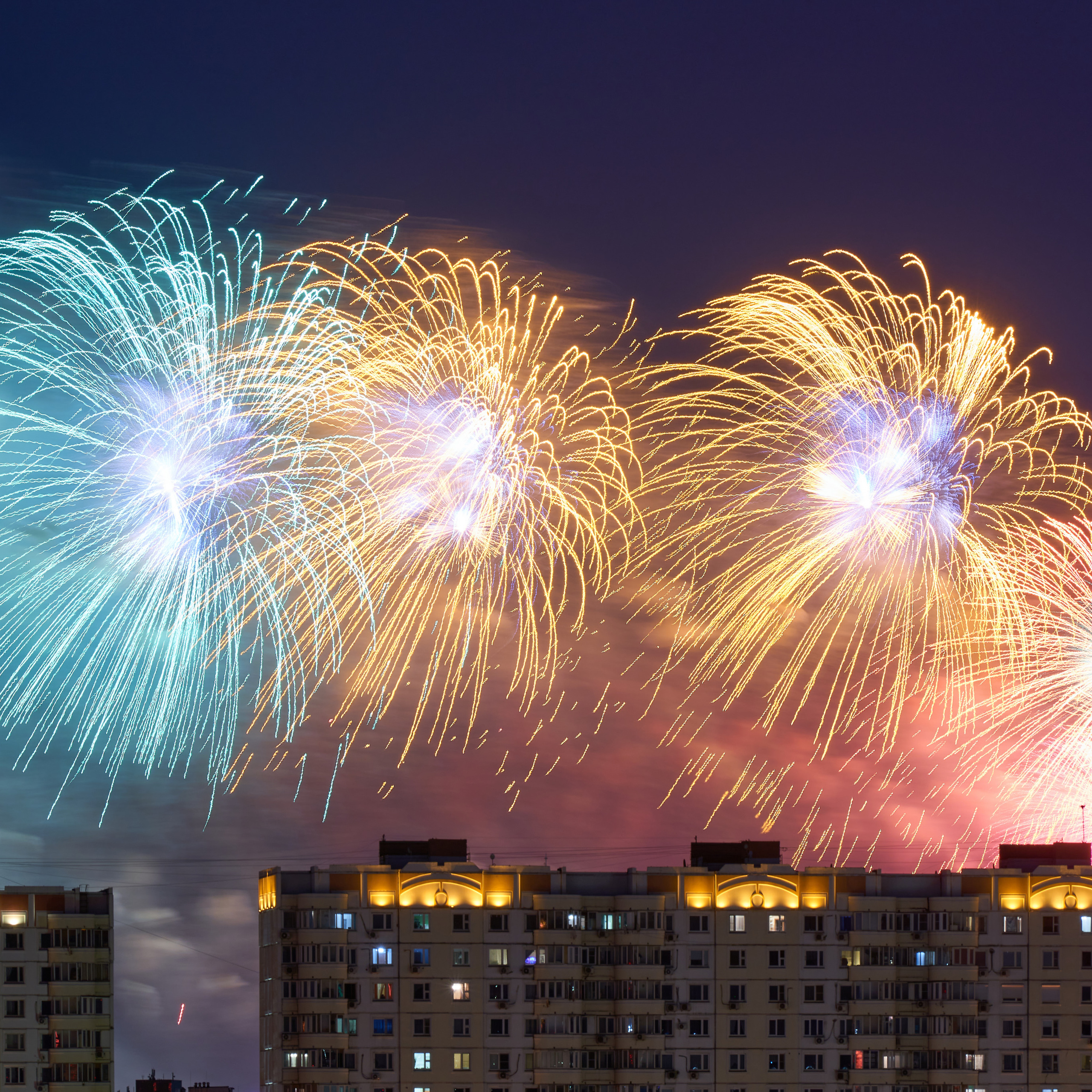 Салют на 9 Мая 2022 в Москве