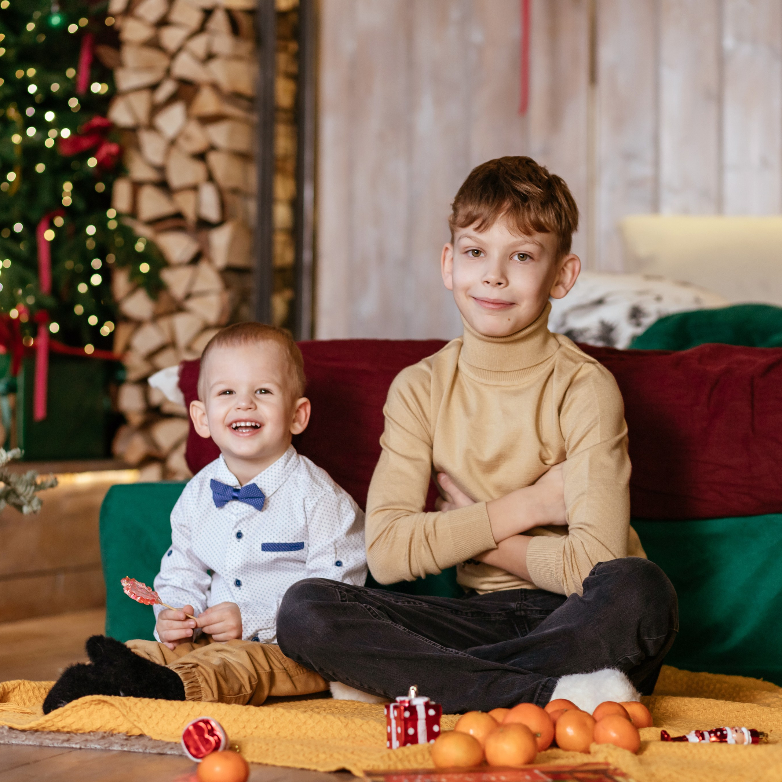 Новогодняя семейная съёмка. EtoStudio