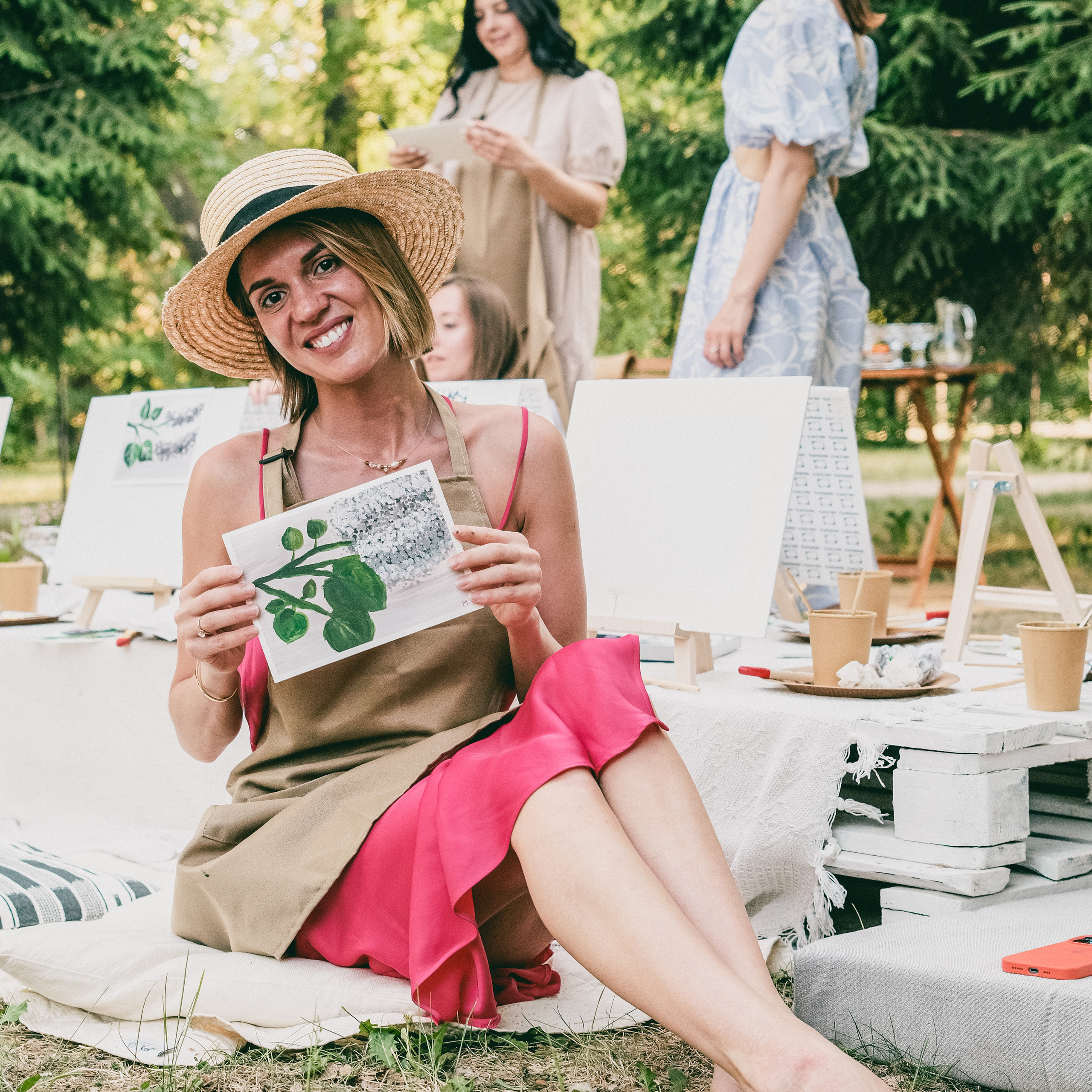 Арт-пикник Оксаны Ситниковой. Фотограф и видеограф Анна Жагорина