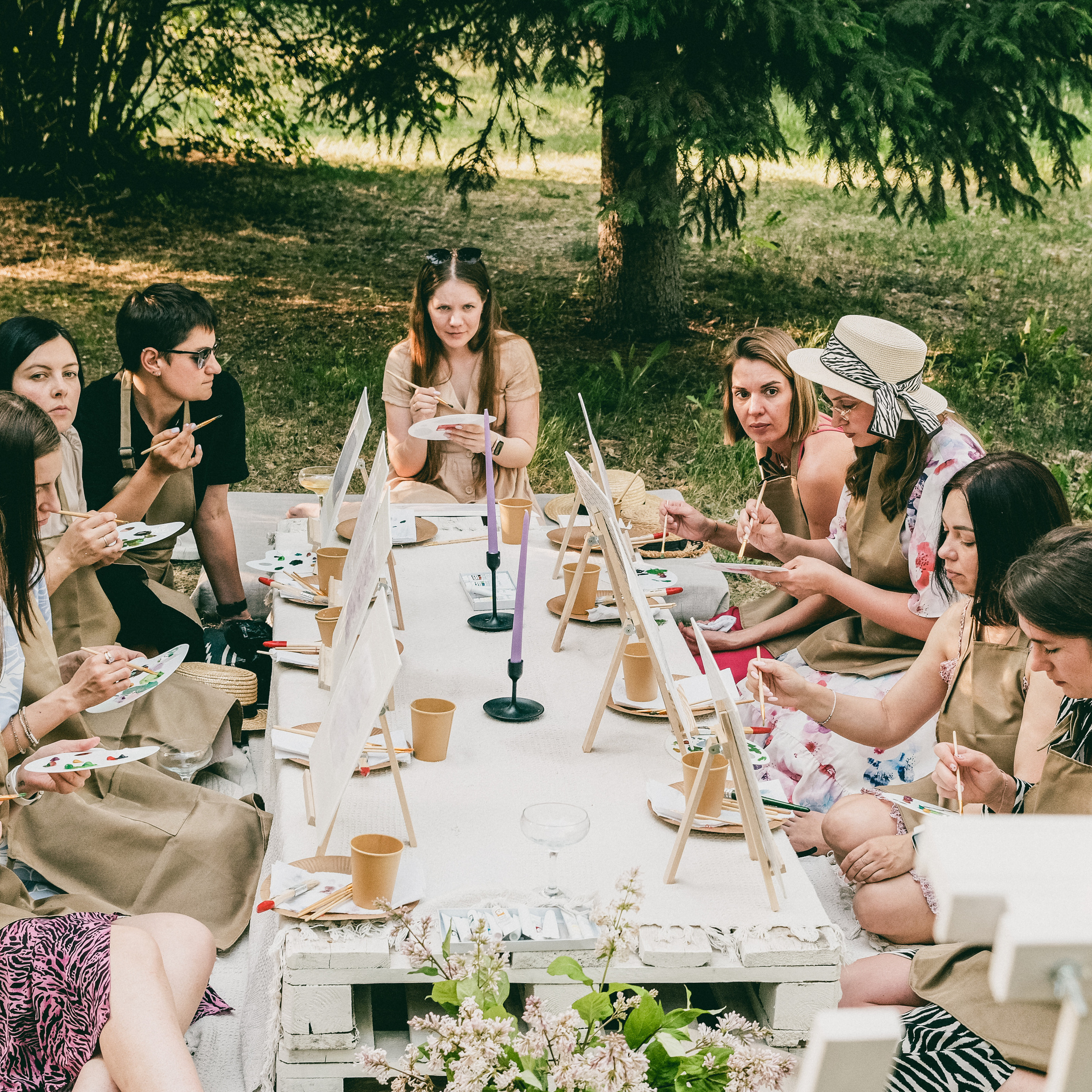 Арт-пикник Оксаны Ситниковой. Фотограф и видеограф Анна Жагорина