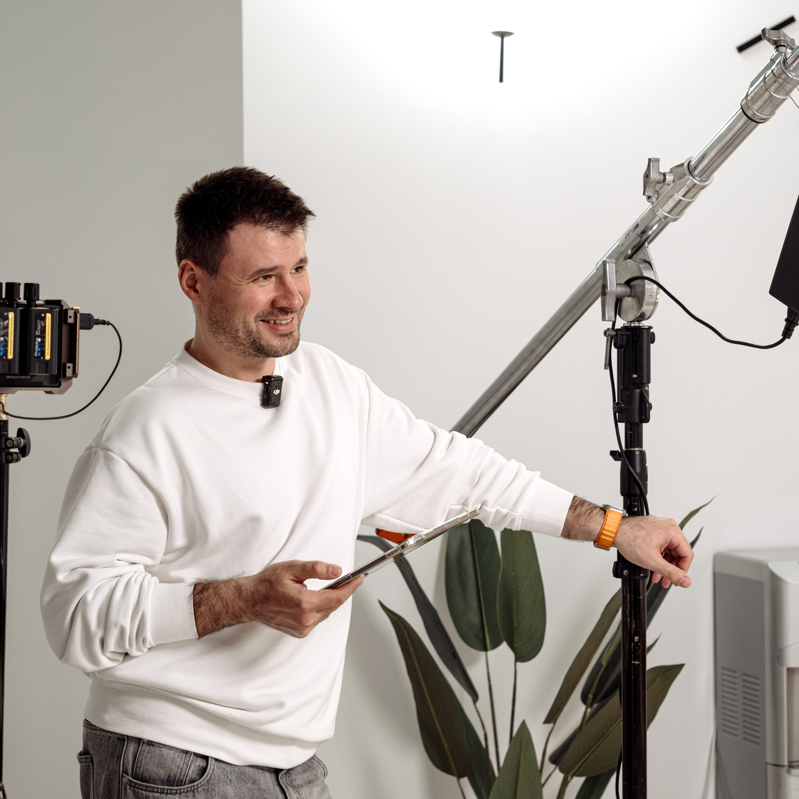 Бэк для Антона Даниленко, видеосъёмка рекламы. Фотограф и видеограф Анна Жагорина