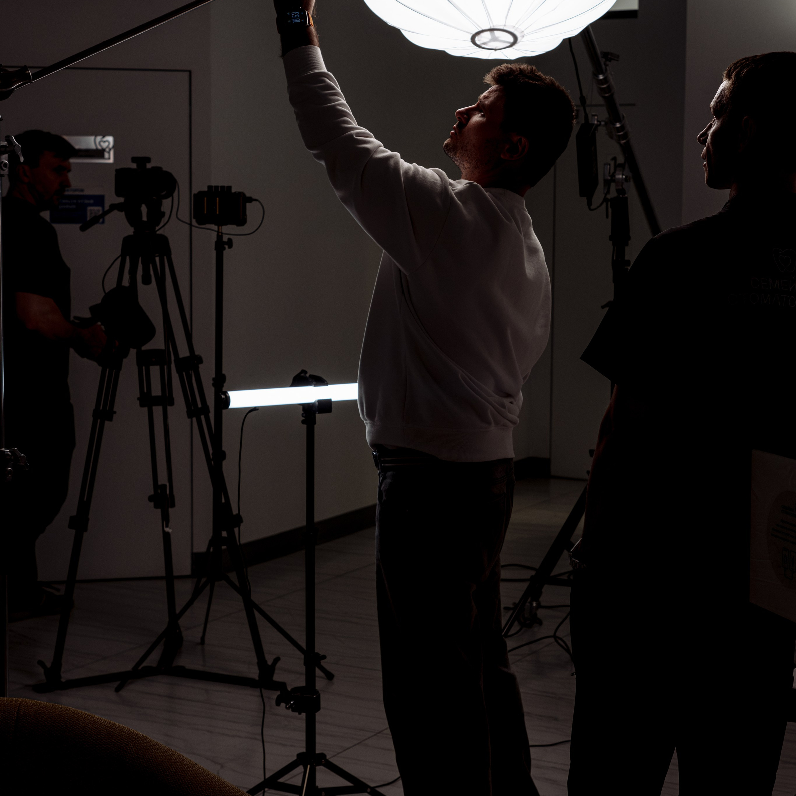 Бэк для Антона Даниленко, видеосъёмка рекламы. Фотограф и видеограф Анна Жагорина