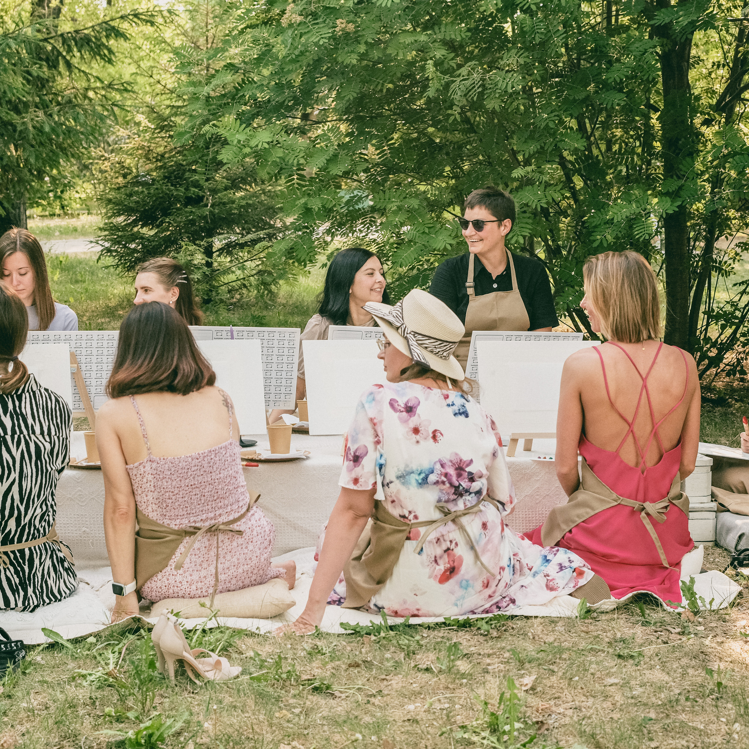 Арт-пикник Оксаны Ситниковой. Фотограф и видеограф Анна Жагорина