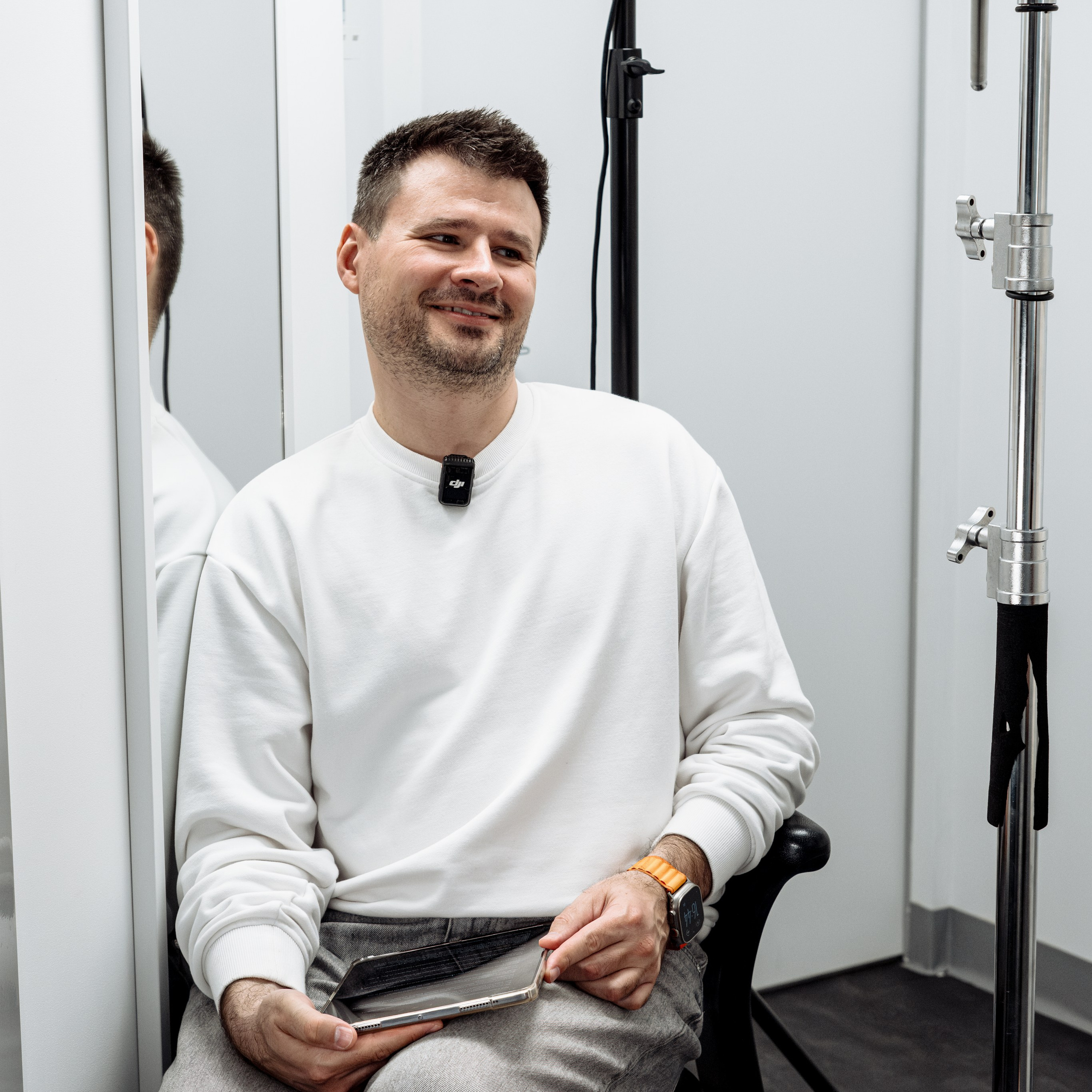 Бэк для Антона Даниленко, видеосъёмка рекламы. Фотограф и видеограф Анна Жагорина