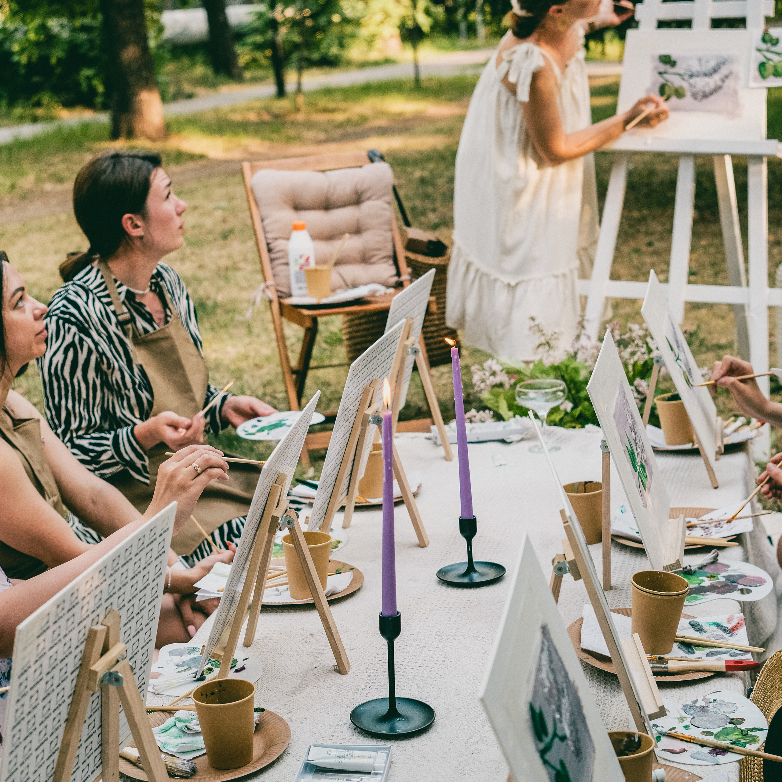 Арт-пикник Оксаны Ситниковой. Фотограф и видеограф Анна Жагорина