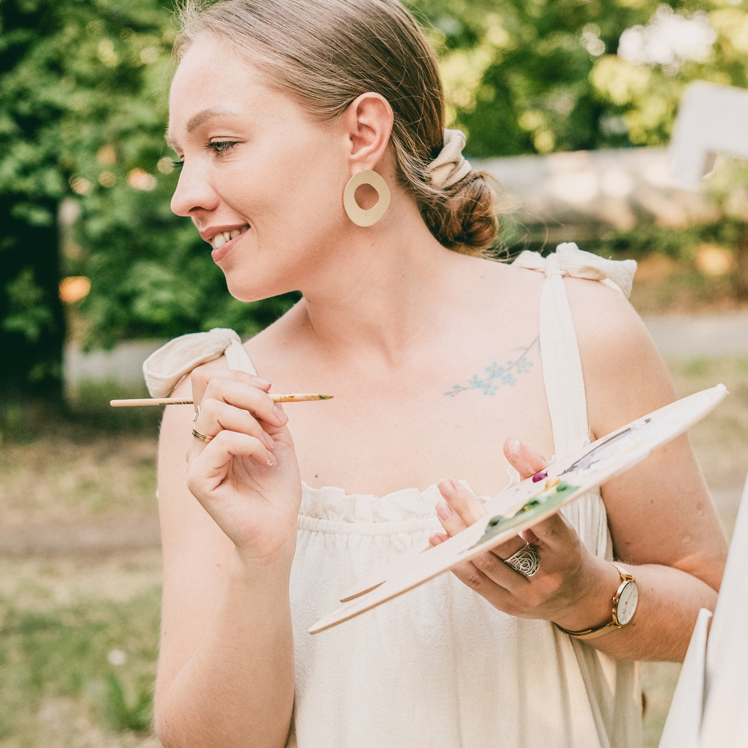 Арт-пикник Оксаны Ситниковой. Фотограф и видеограф Анна Жагорина