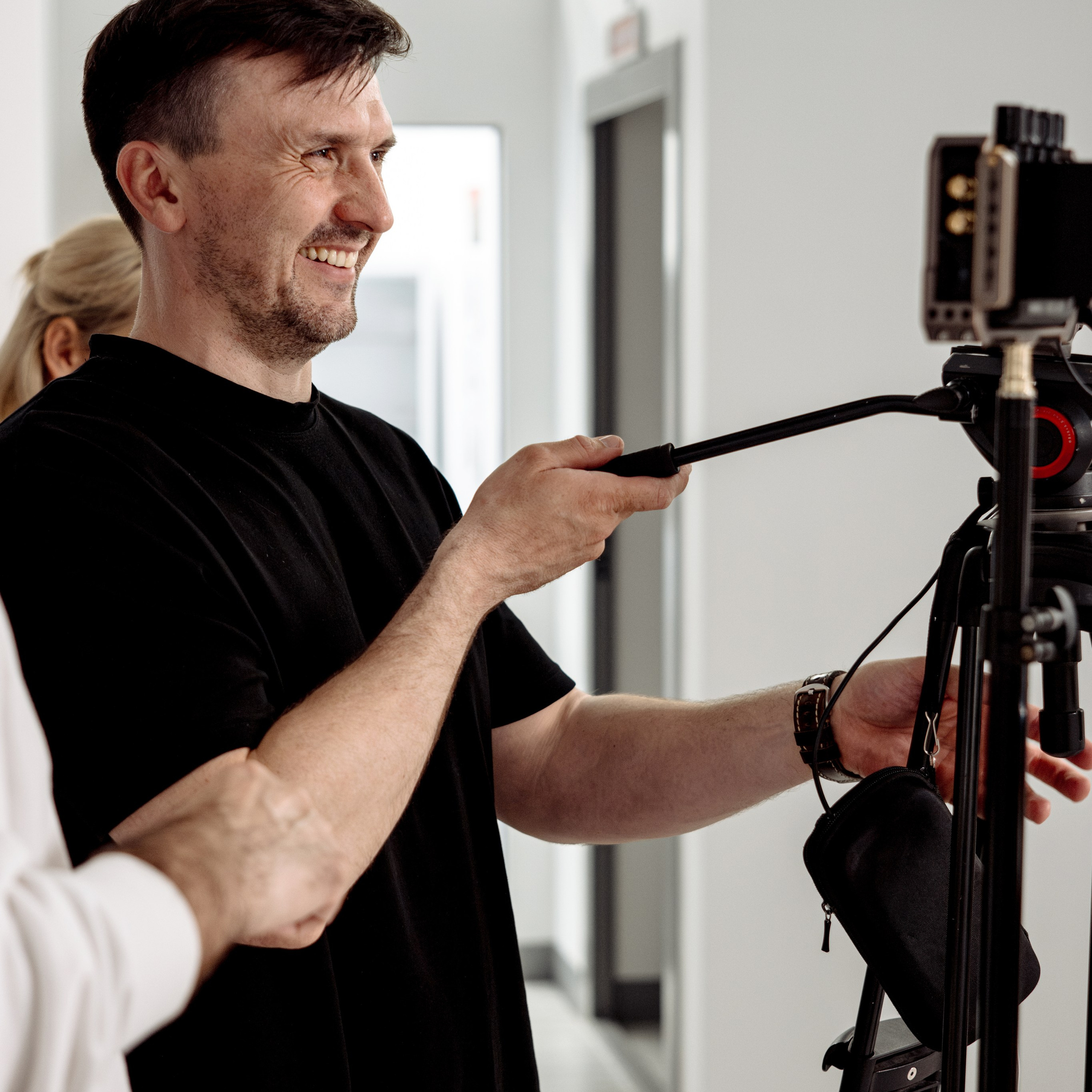 Бэк для Антона Даниленко, видеосъёмка рекламы. Фотограф и видеограф Анна Жагорина