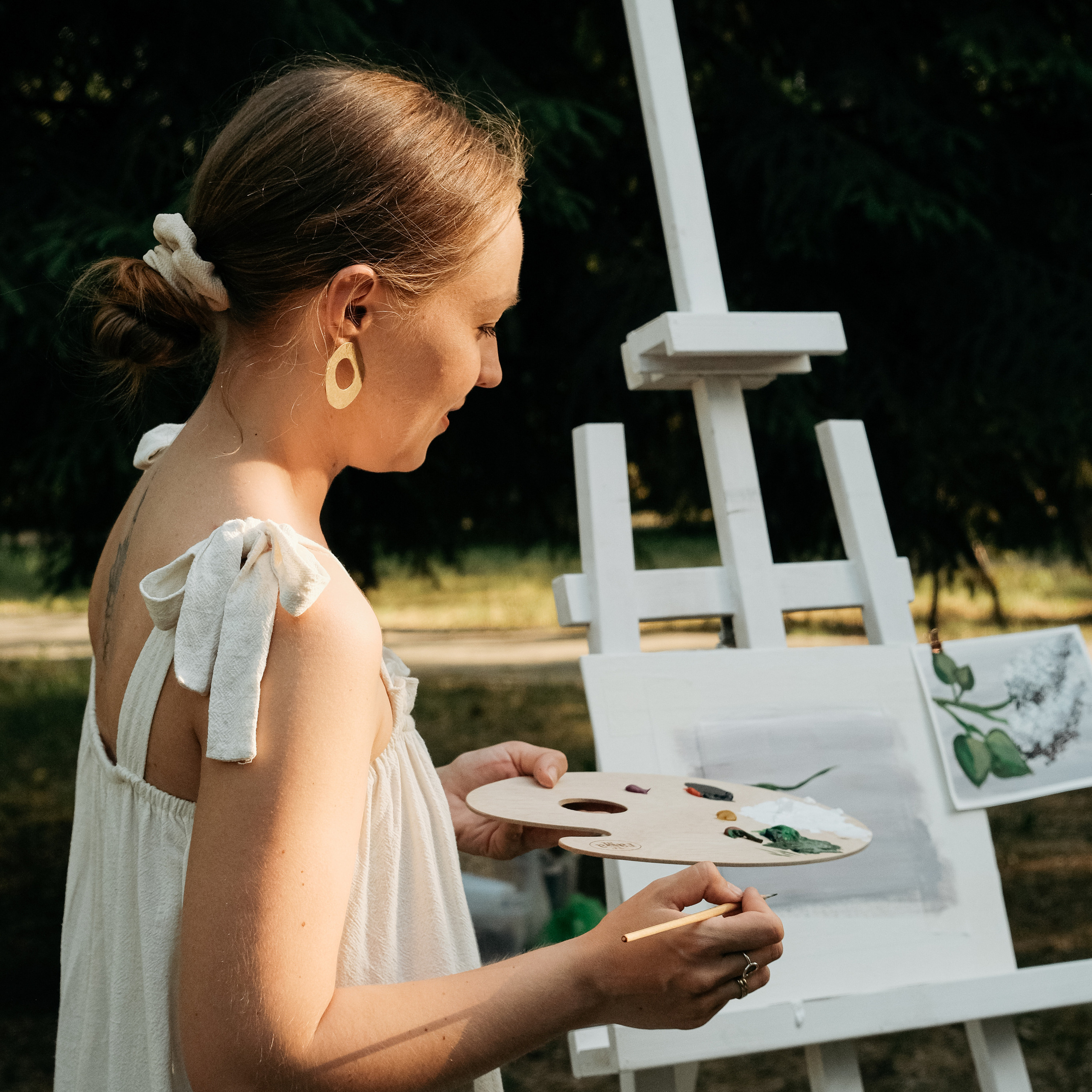 Арт-пикник Оксаны Ситниковой. Фотограф и видеограф Анна Жагорина