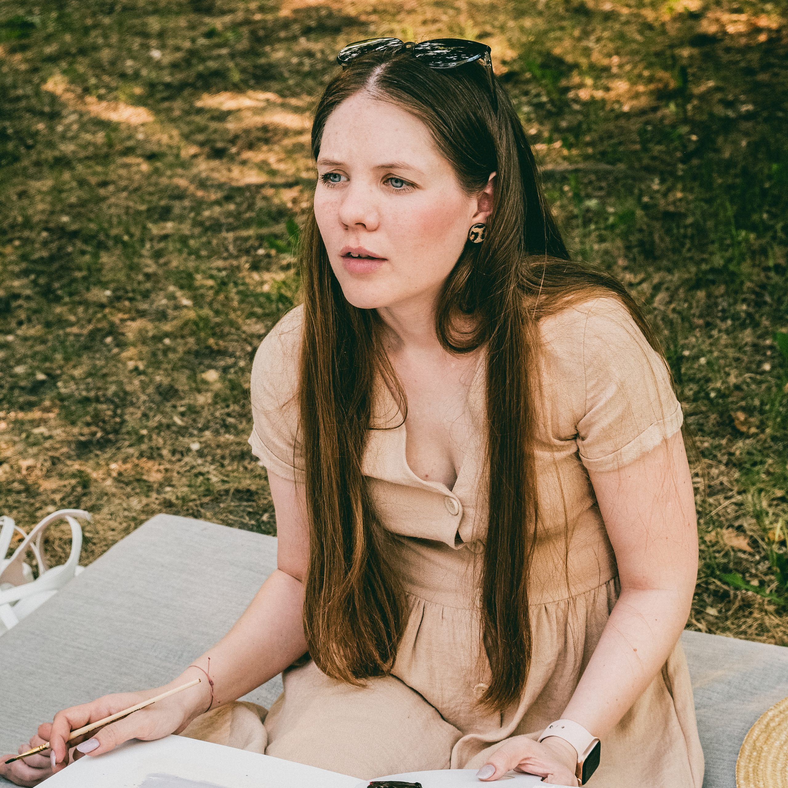 Арт-пикник Оксаны Ситниковой. Фотограф и видеограф Анна Жагорина