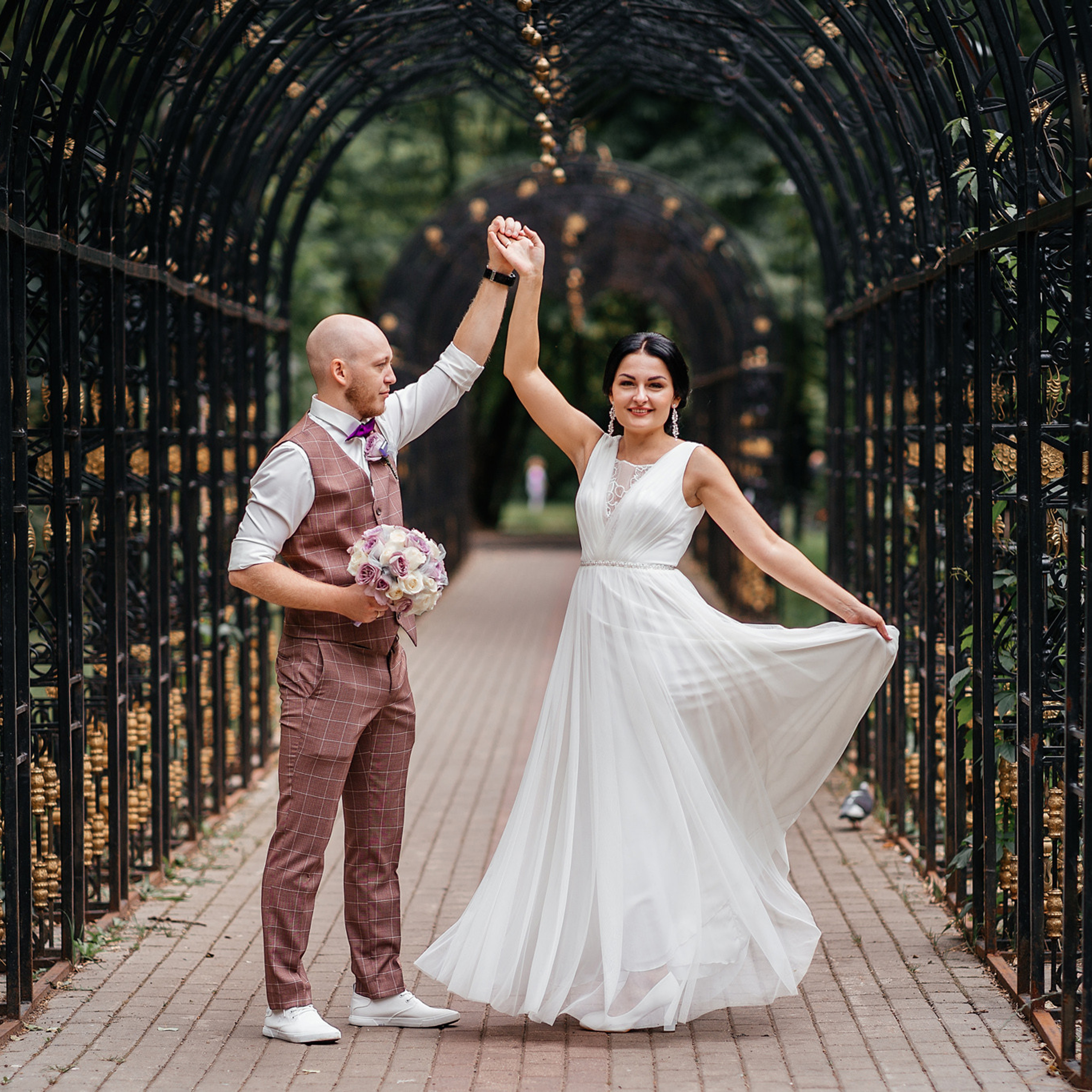 Дарья и Вахтанг. Свадебный фотограф в Москве Дарья Олендарёва