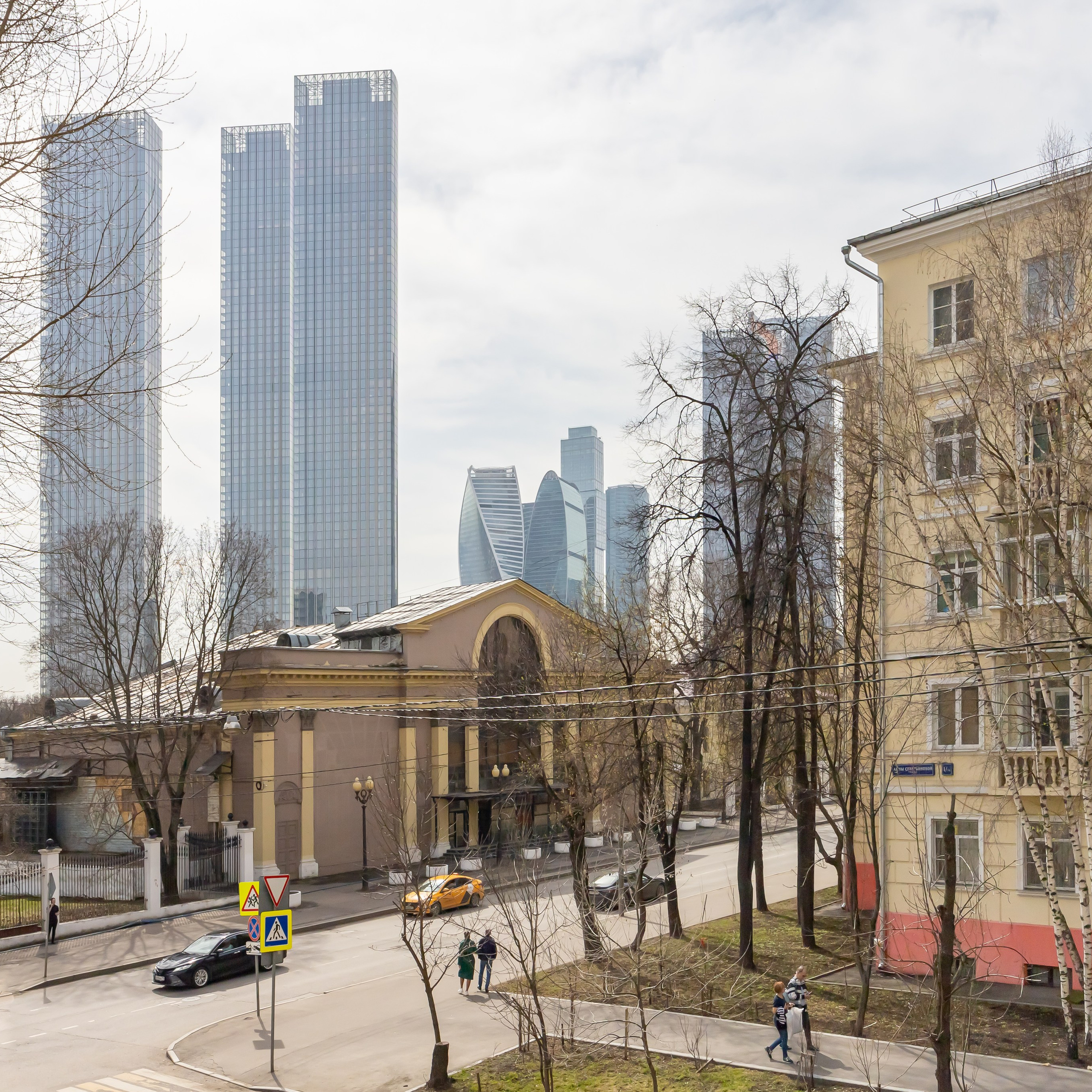 Съемка апартаментов в пресненском районе.