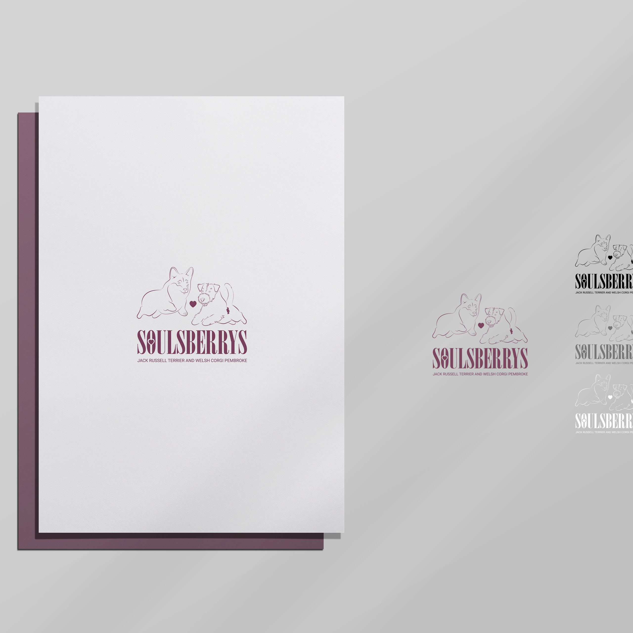 Логотип для питомника джек рассел терьеров и вельш корги пемброков. ФОТОГРАФ-АНИМАЛИСТ l LANA POLYAKOVA