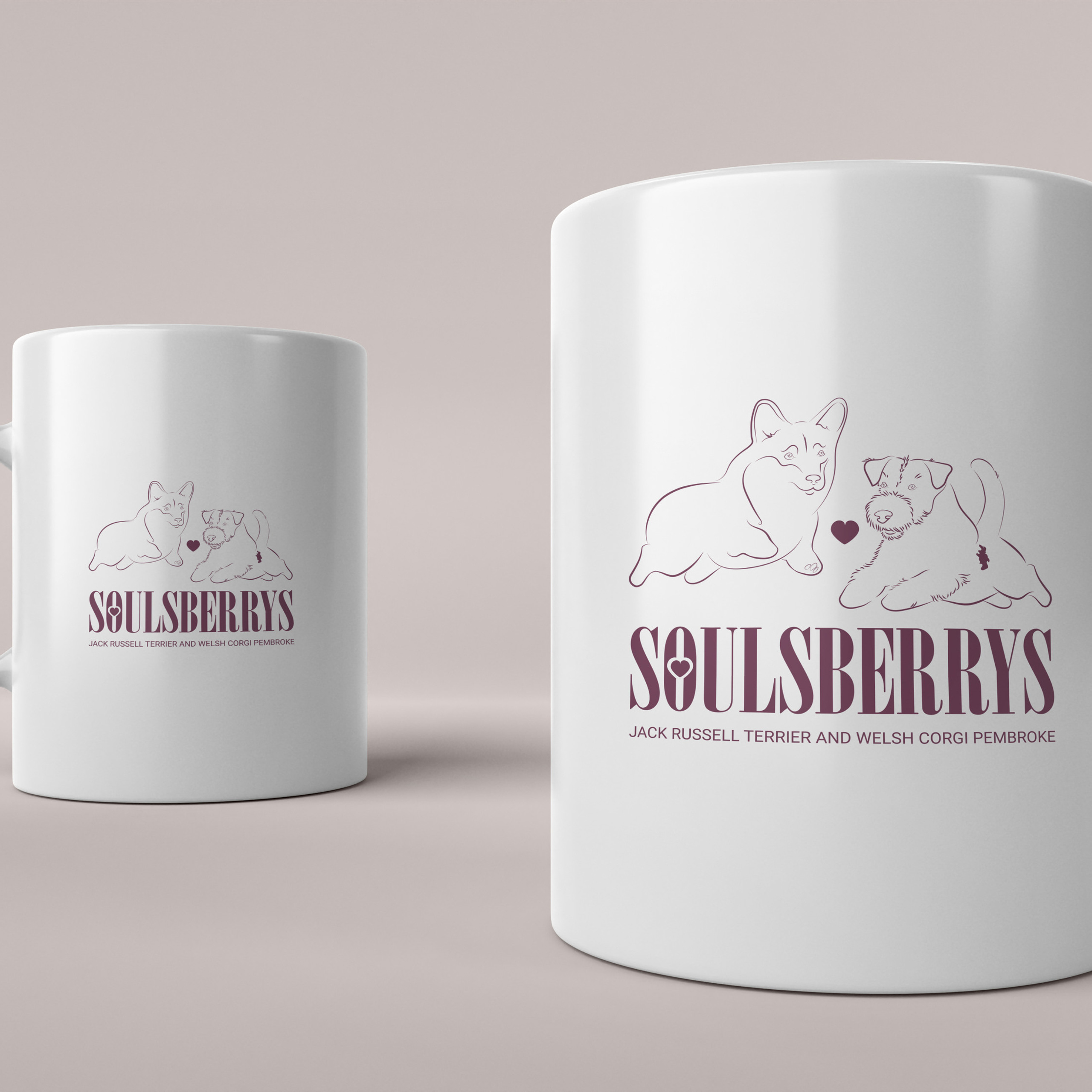 Логотип для питомника джек рассел терьеров и вельш корги пемброков. ФОТОГРАФ-АНИМАЛИСТ l LANA POLYAKOVA