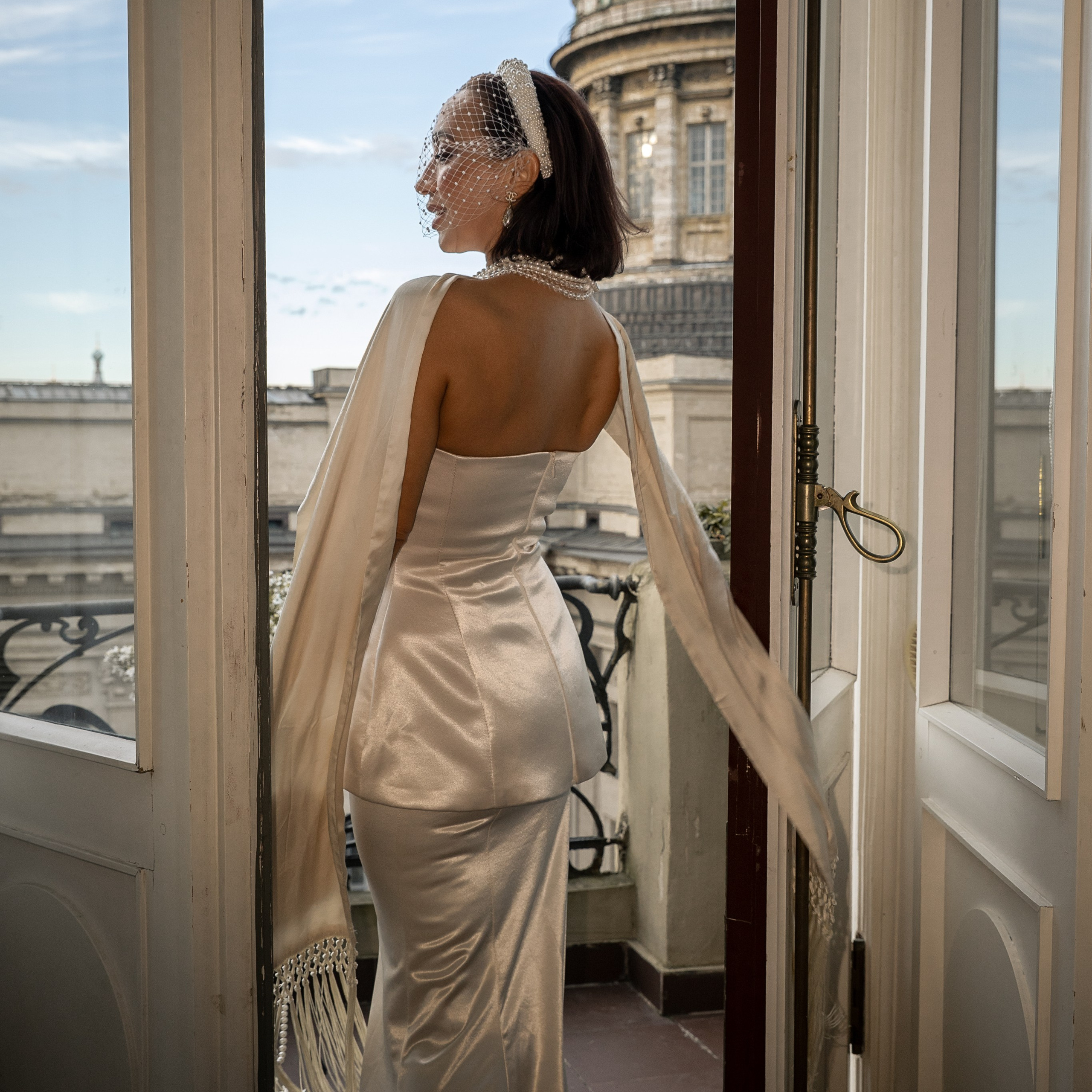 Жемчужные подвесы Таши Эшер. Стилист, fashion-эксперт и автор бренда «ДНК жемчуга» Таша Эшер