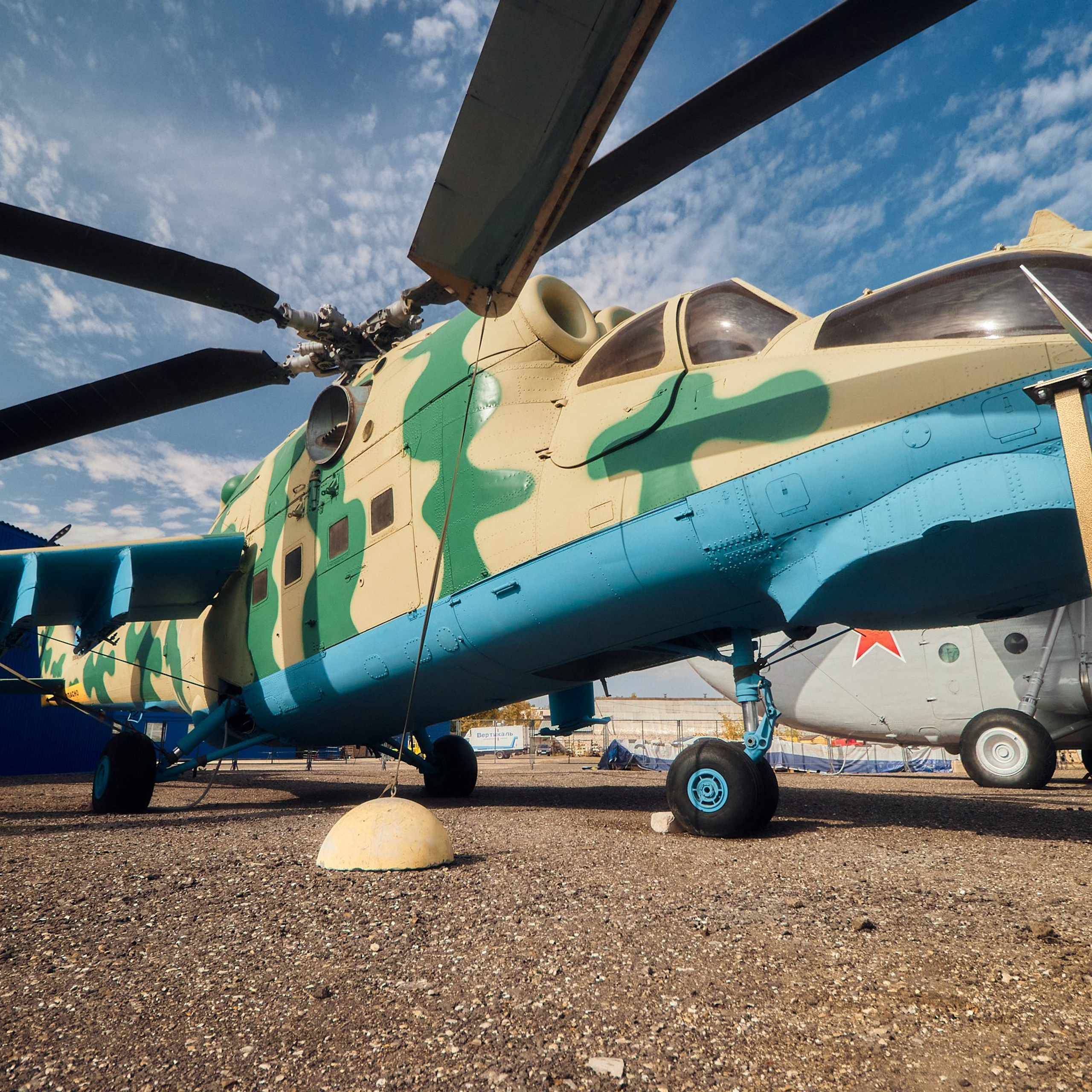 Ми 24 в музее вертолетов в Торжке. фото 4