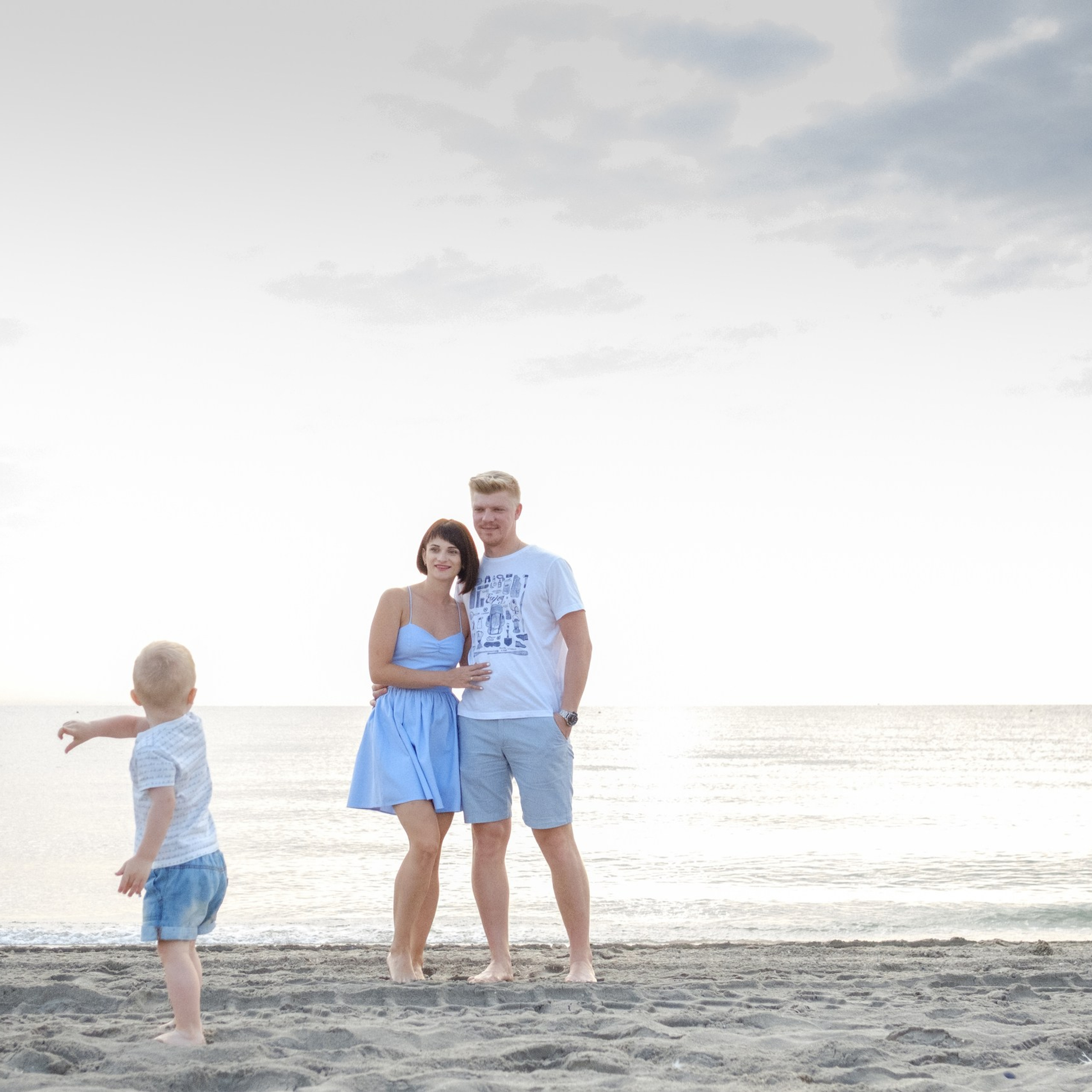 фотосессия для семьи в Италии курорт Милано-Мариттима фотограф