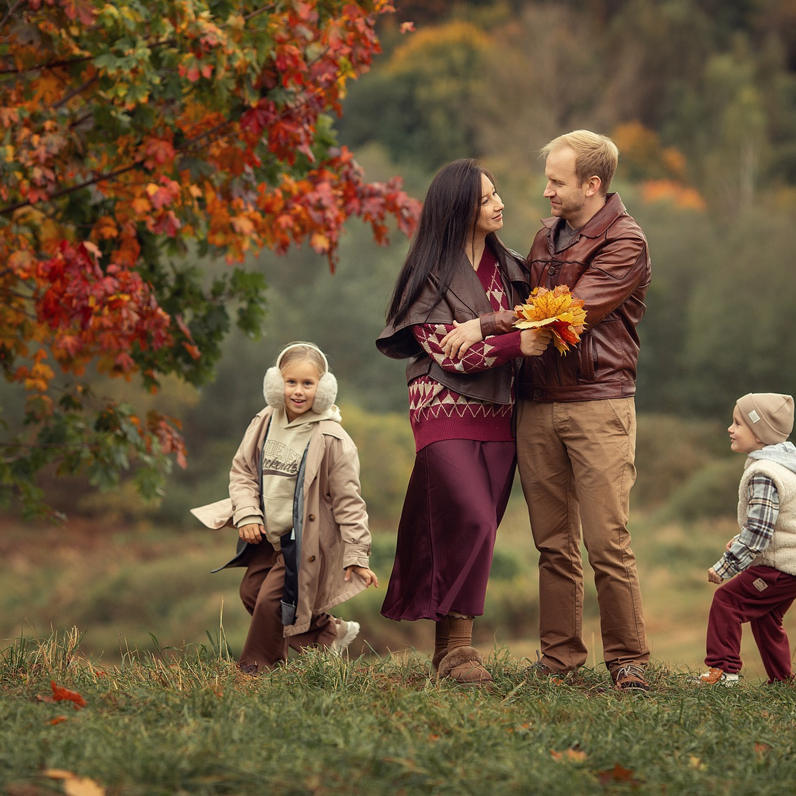 Семейная фотосессия на природе. Tatyana Nadezhdina Family photographer