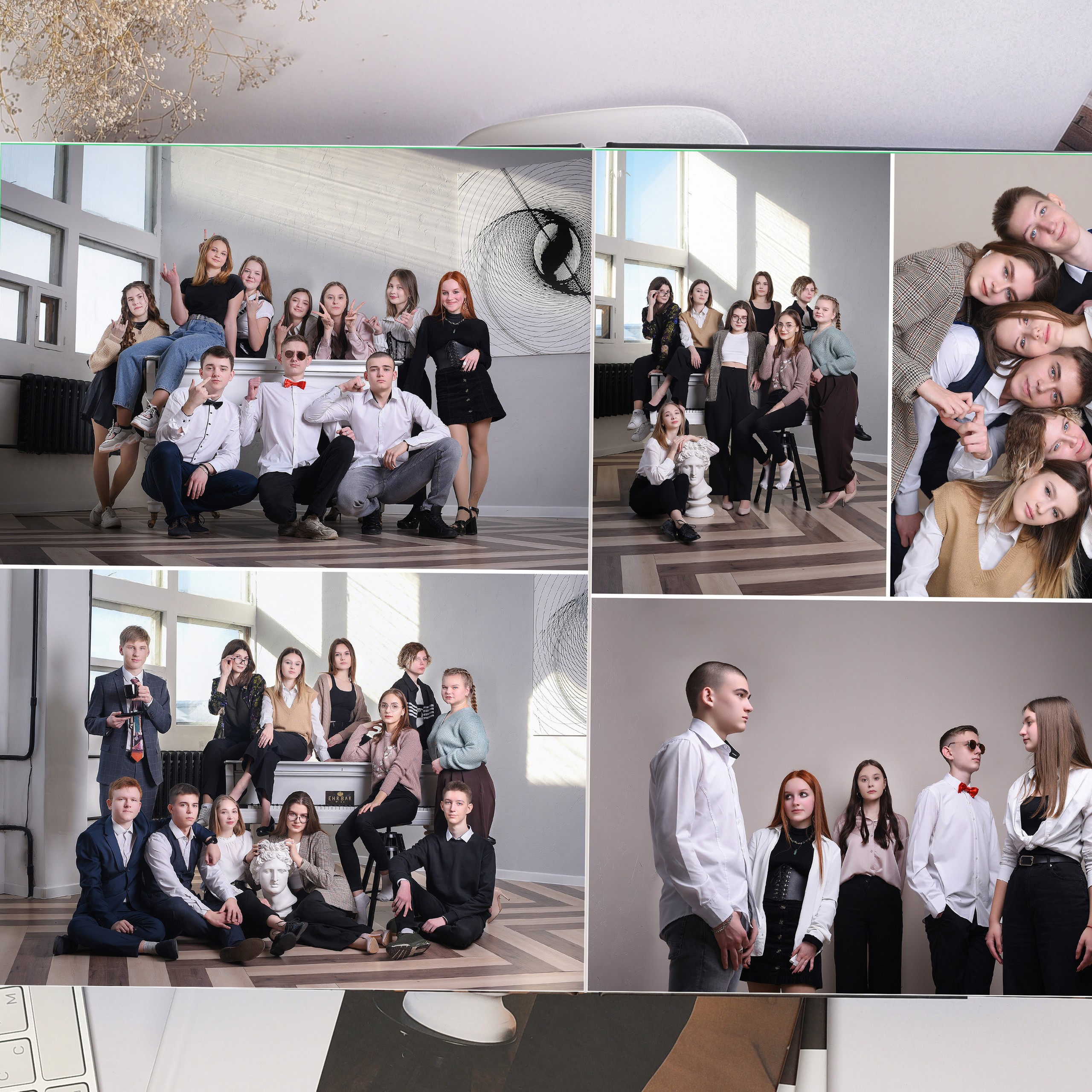 Фотосессия в фотостудии «Баланс Белого». Выпускные альбомы в Кургане, Твой альбом, Книга