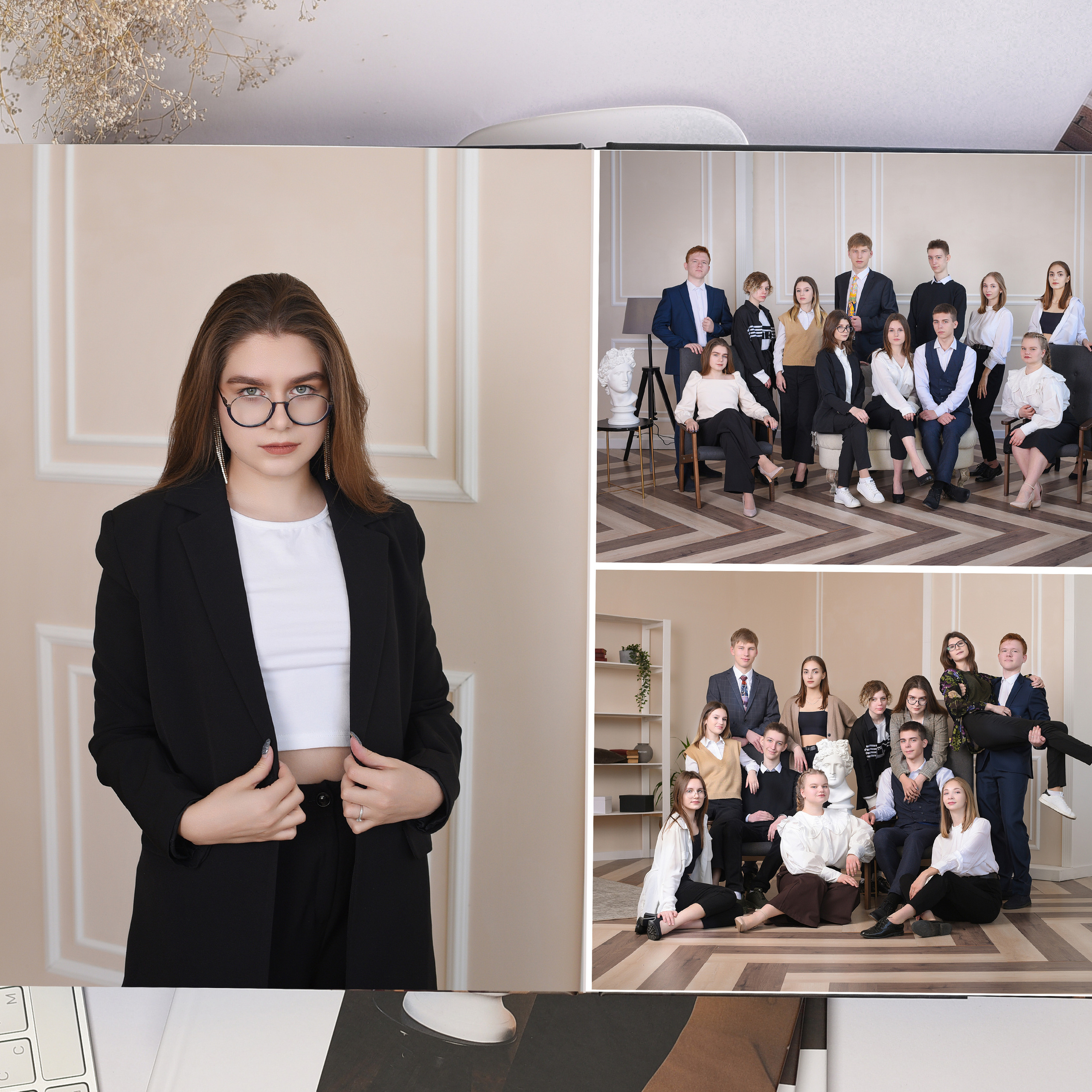 Фотосессия в фотостудии «Баланс Белого». Выпускные альбомы в Кургане, Твой альбом, Книга