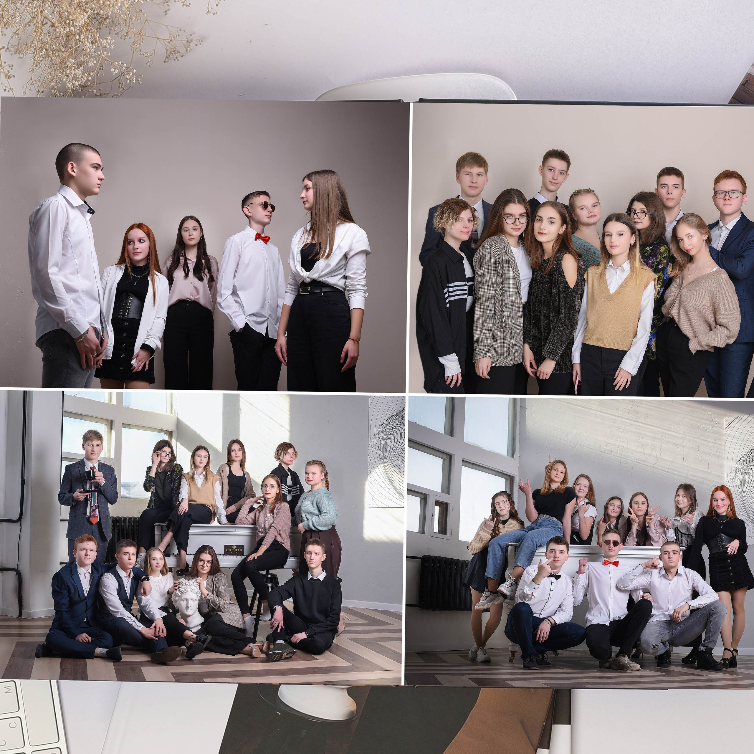 Фотосессия в фотостудии «Баланс Белого». Выпускные альбомы в Кургане, Твой альбом, Книга