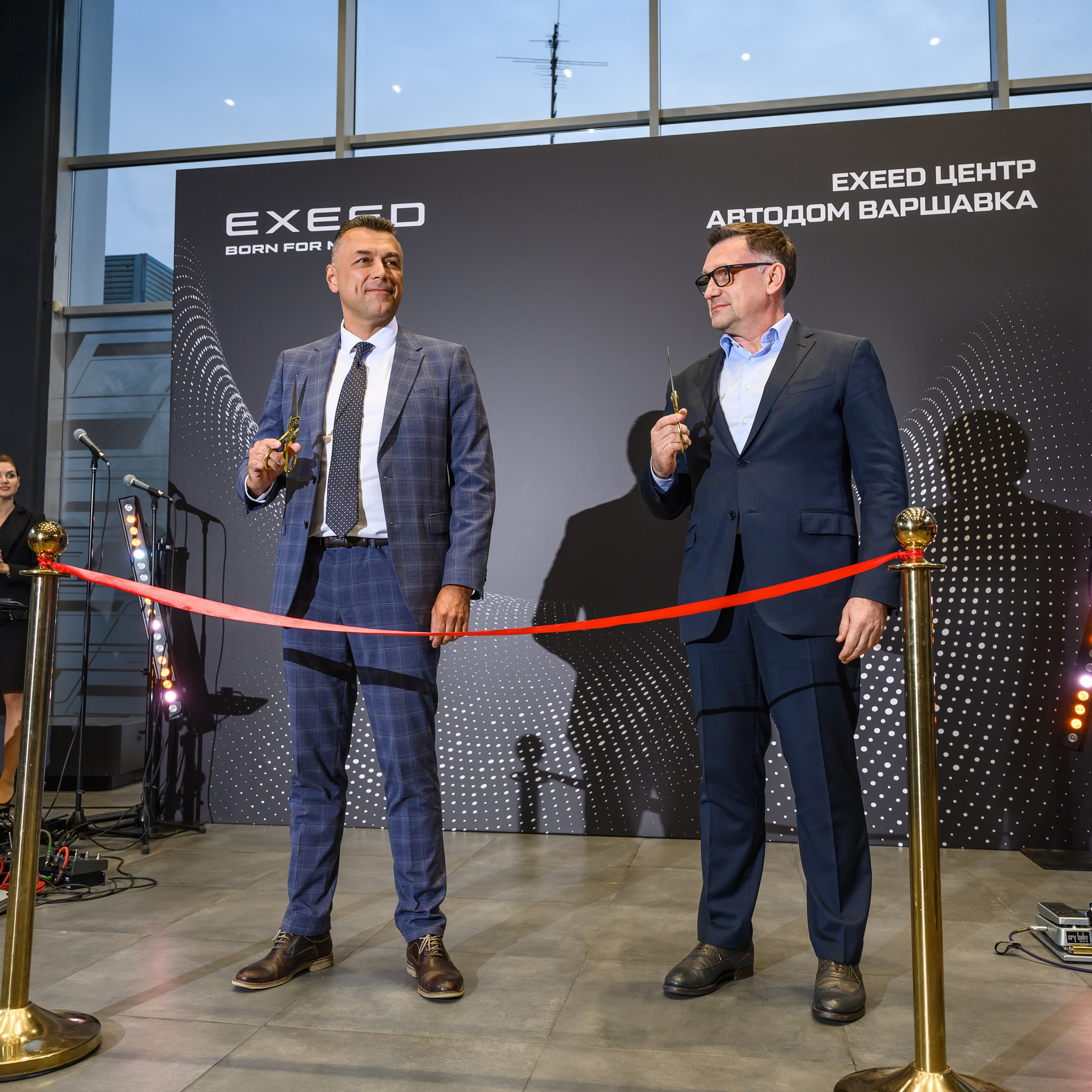 Открытие автосалона EXEED