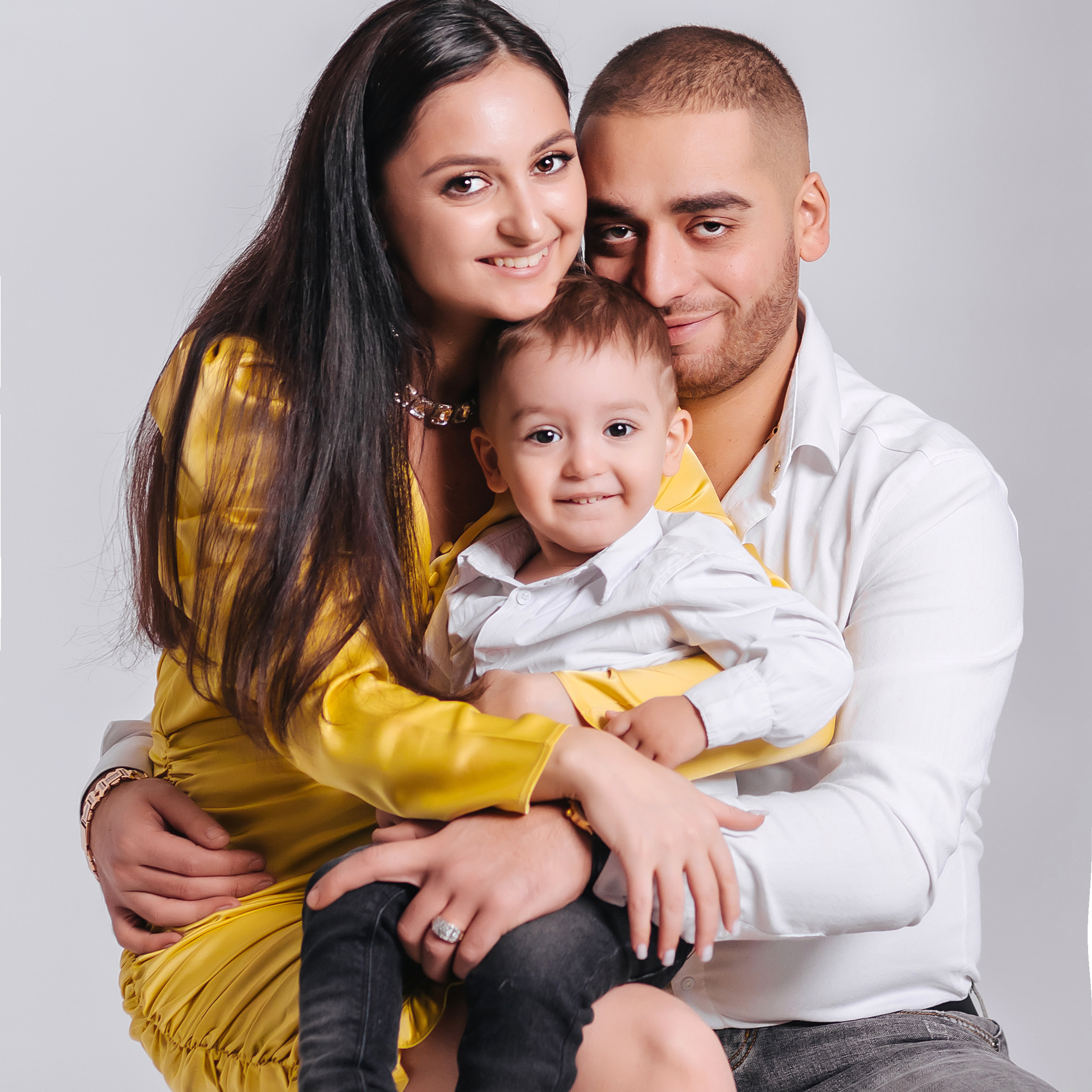 Фрунз, Амалия и их сын Даниэль