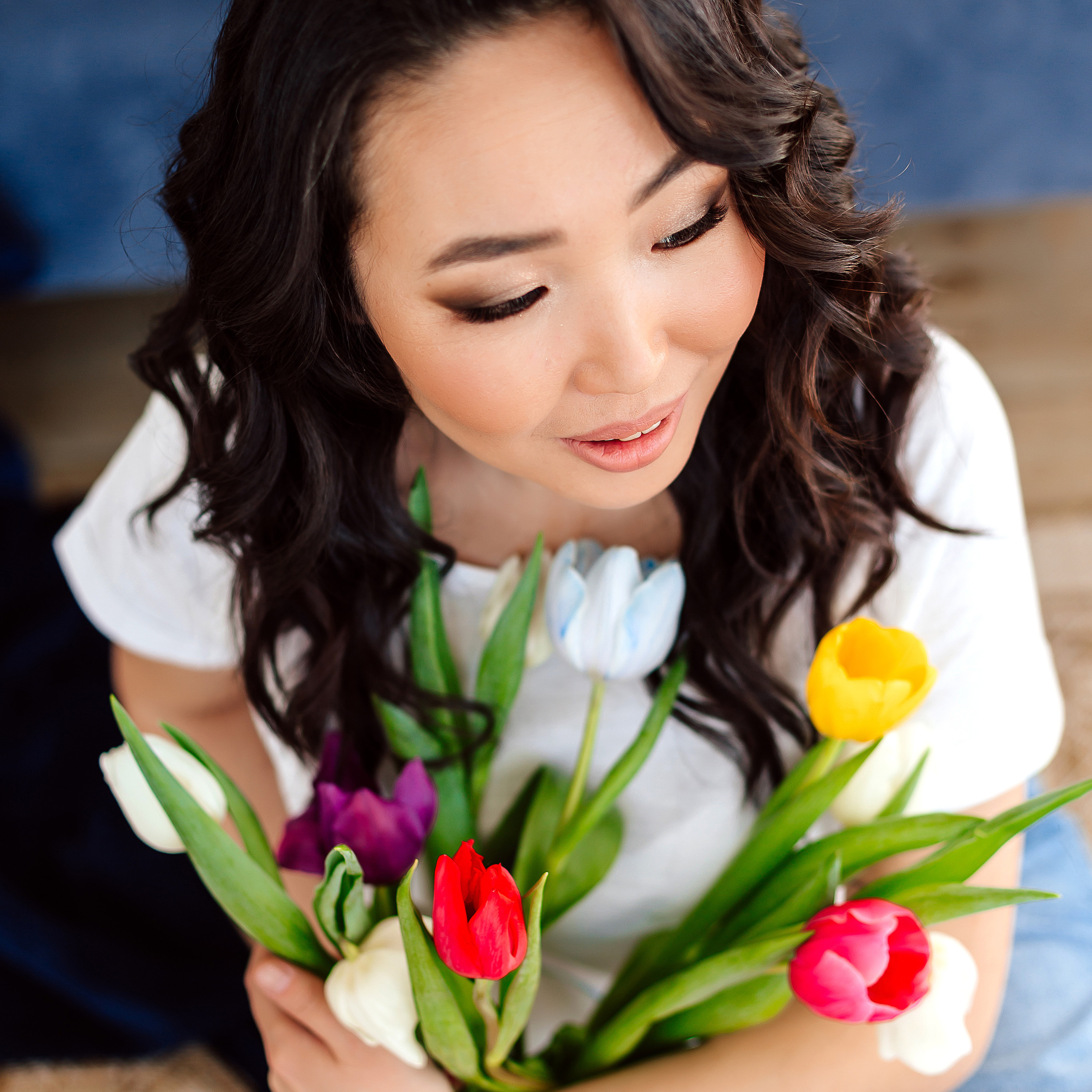 Ксения с сыновьями