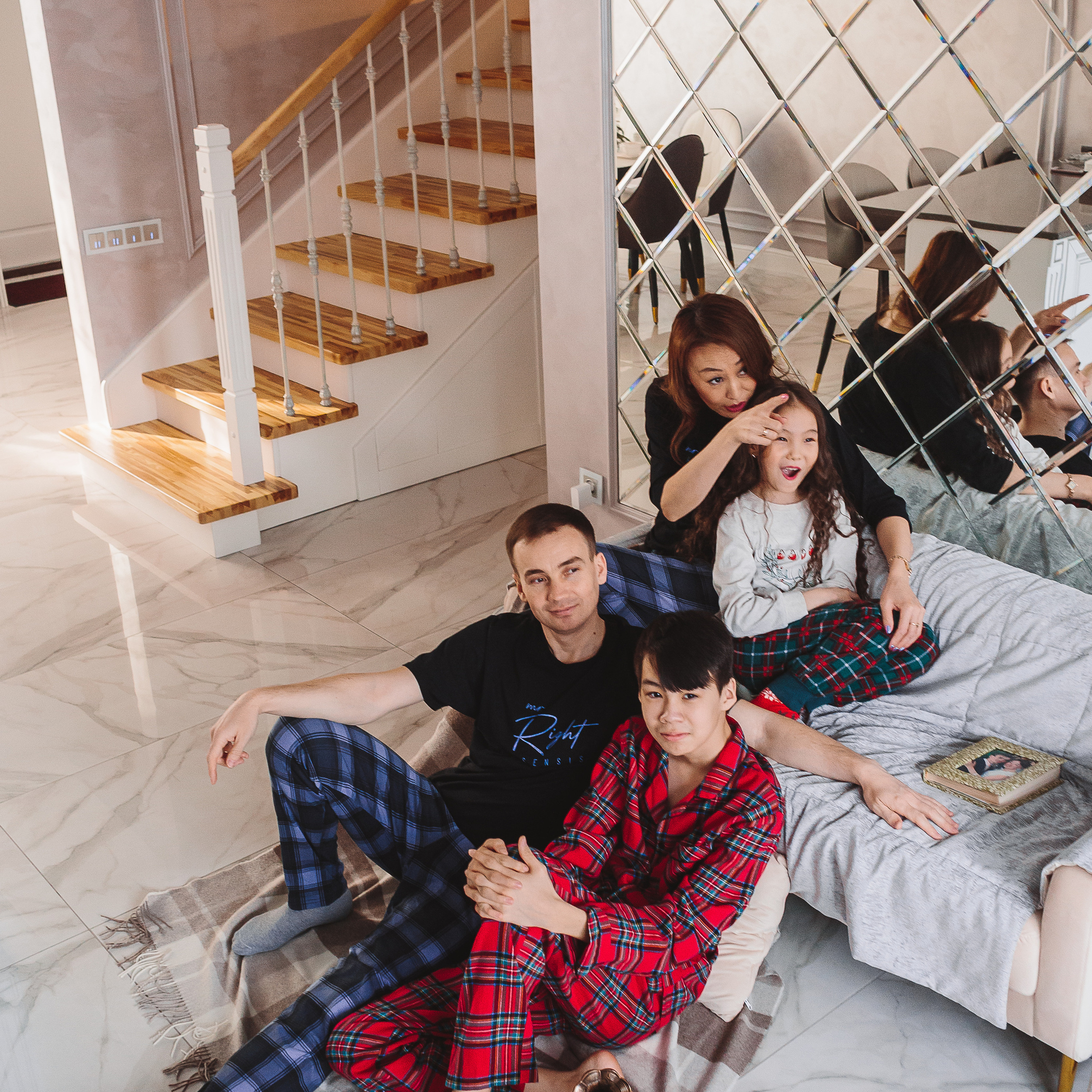 Баярма, Сергей и дети