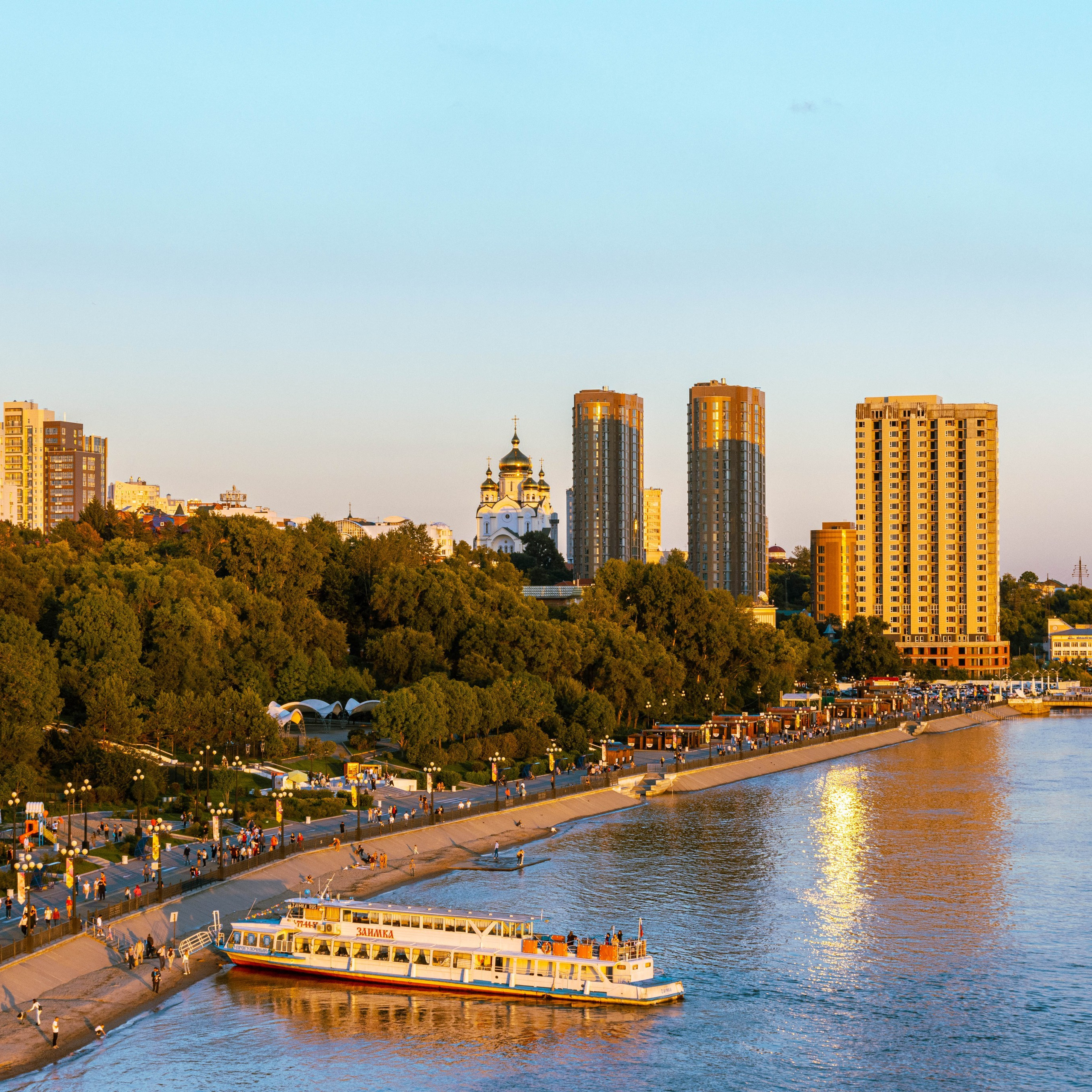 Набережная Хабаровска