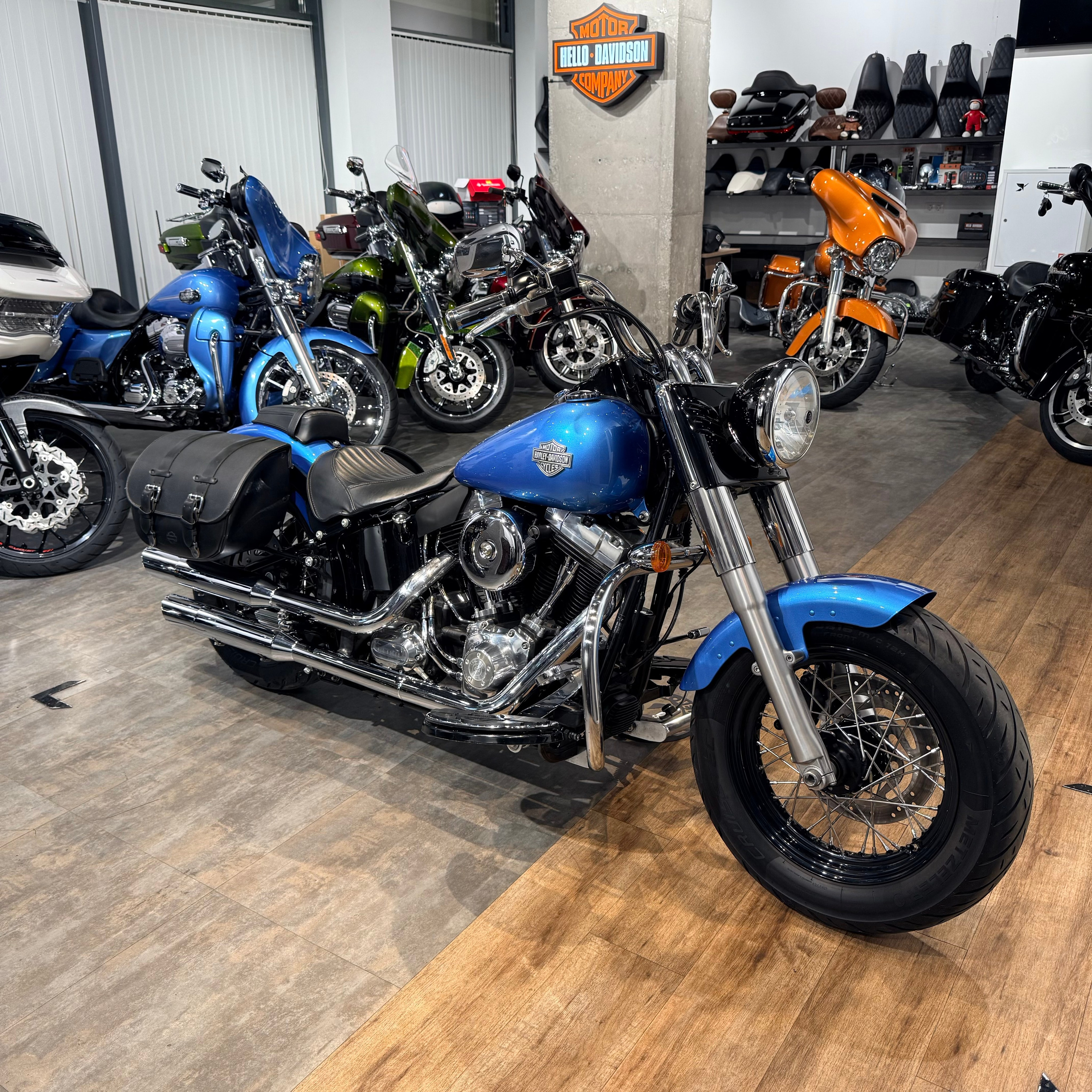 2013 HD Softail Slim ABS Big Blue Pearl (VIN *5HD*7751)
