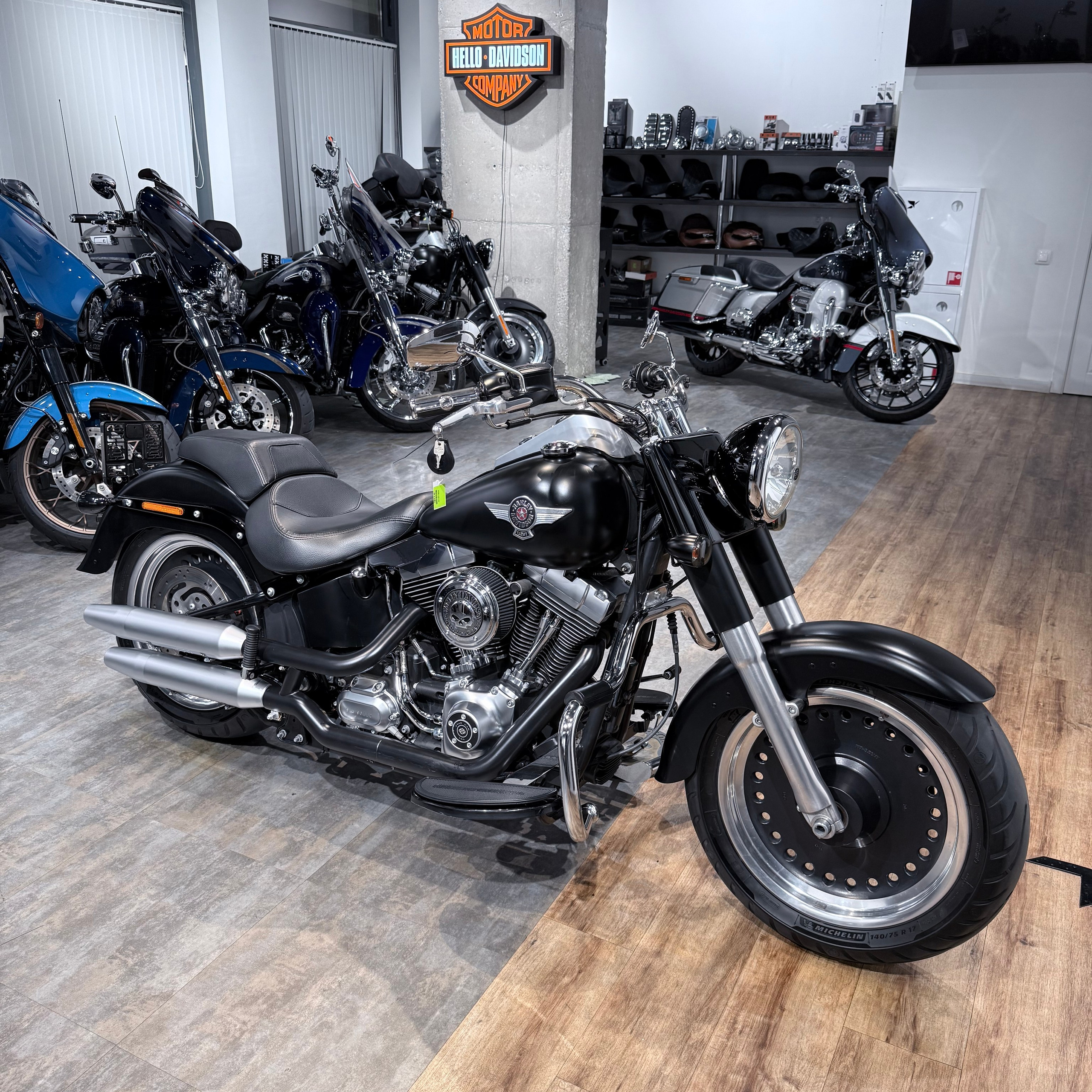 2015 Fat Boy АВS Вlack Denim (VIN *5НD*0633)