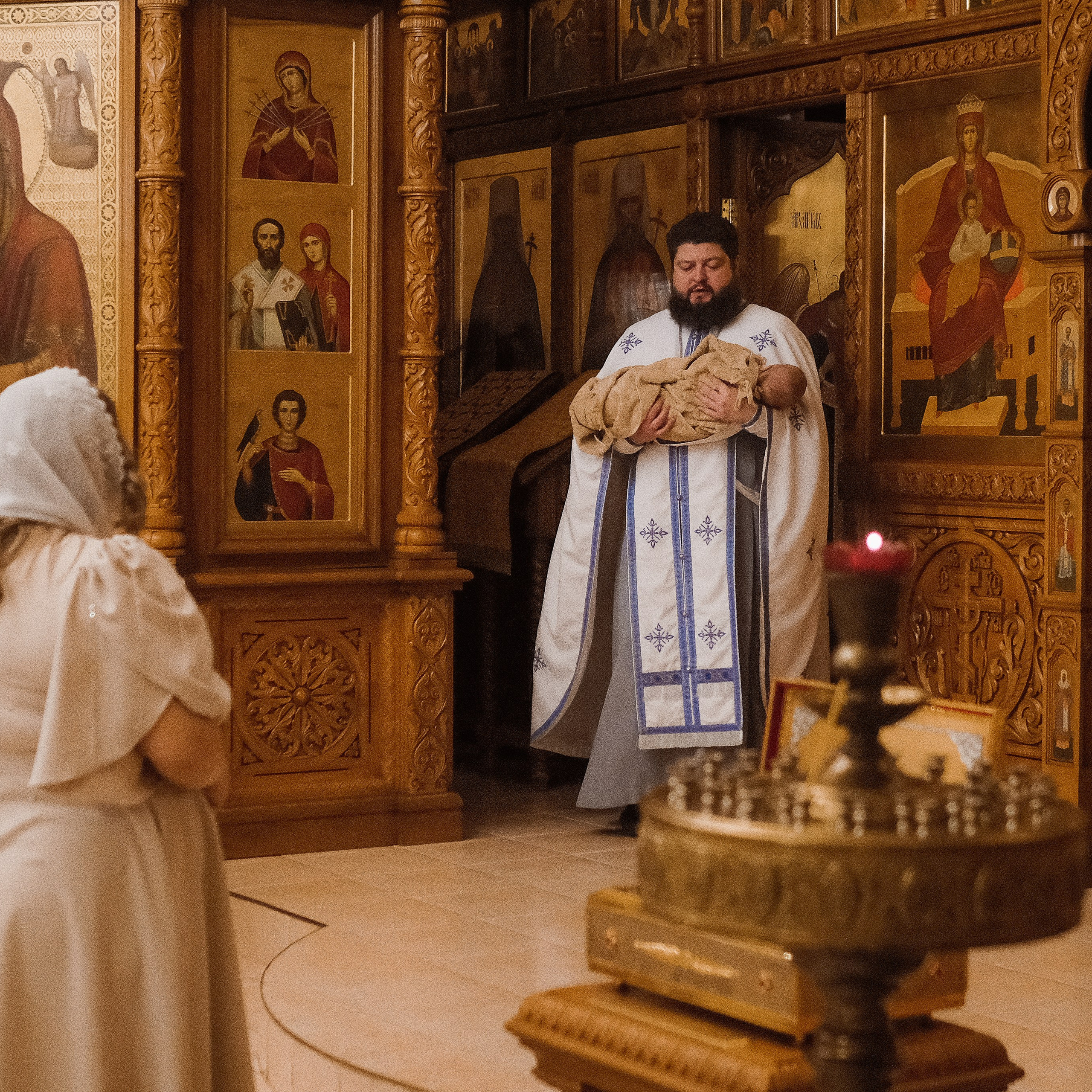 Крещение. Фото и видео на роды Москва Ирина Жарковская | BIRTH.DAY PHOTO