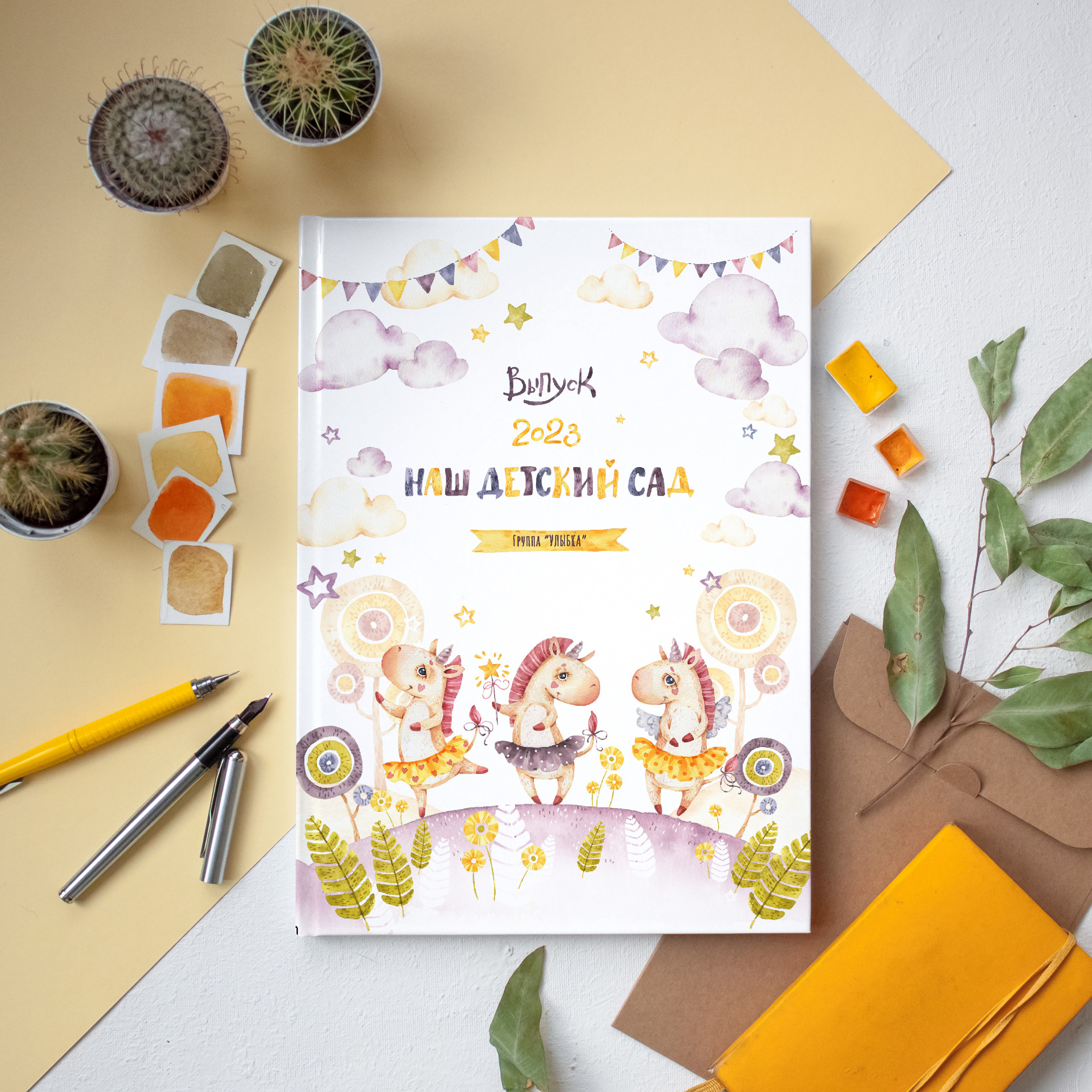 ДС АЛЬБОМ 3 разворота. Выпускные альбомы для школ и детских садов