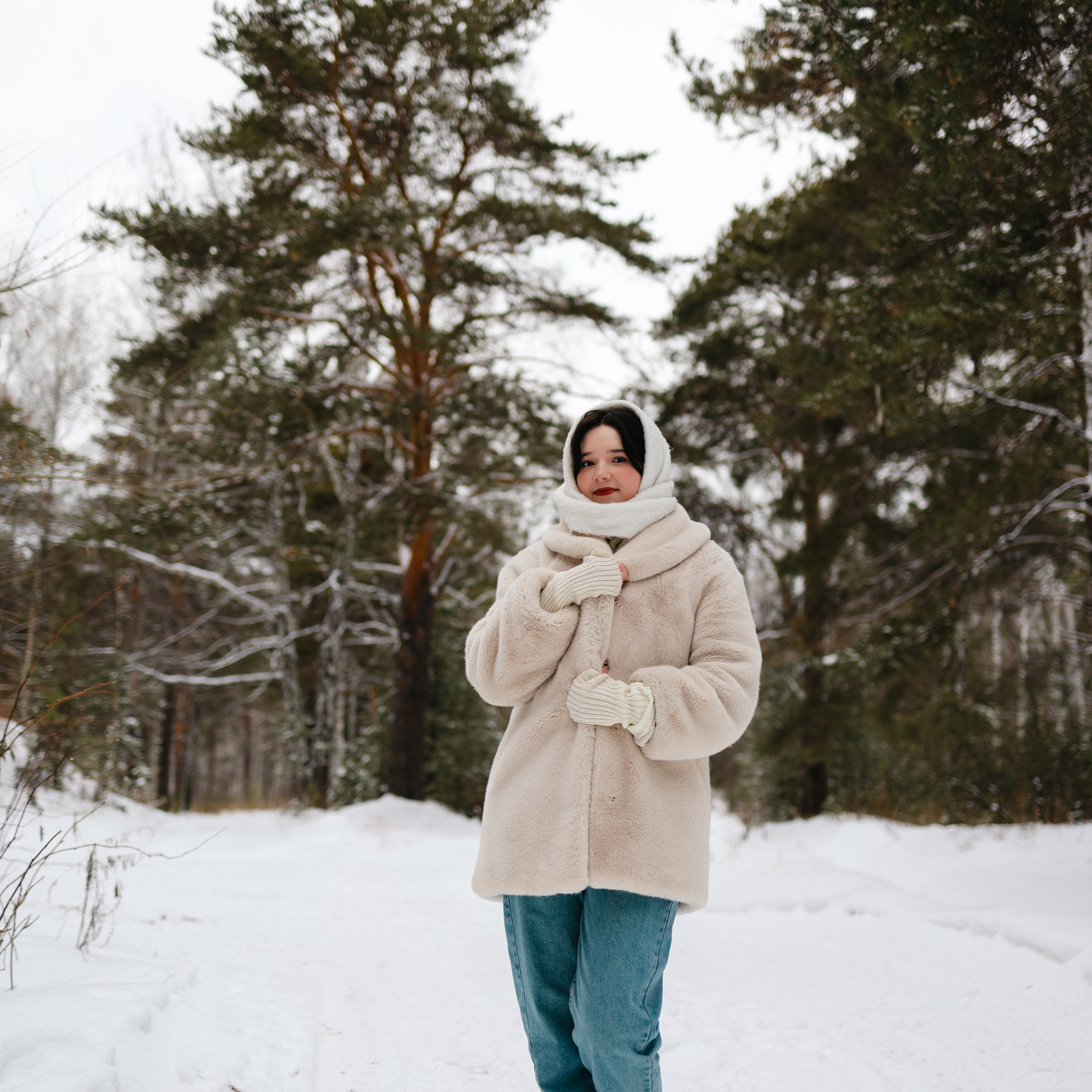 Зимняя фотопрогулка. Стефания. Семейный фотограф г. Тюмень