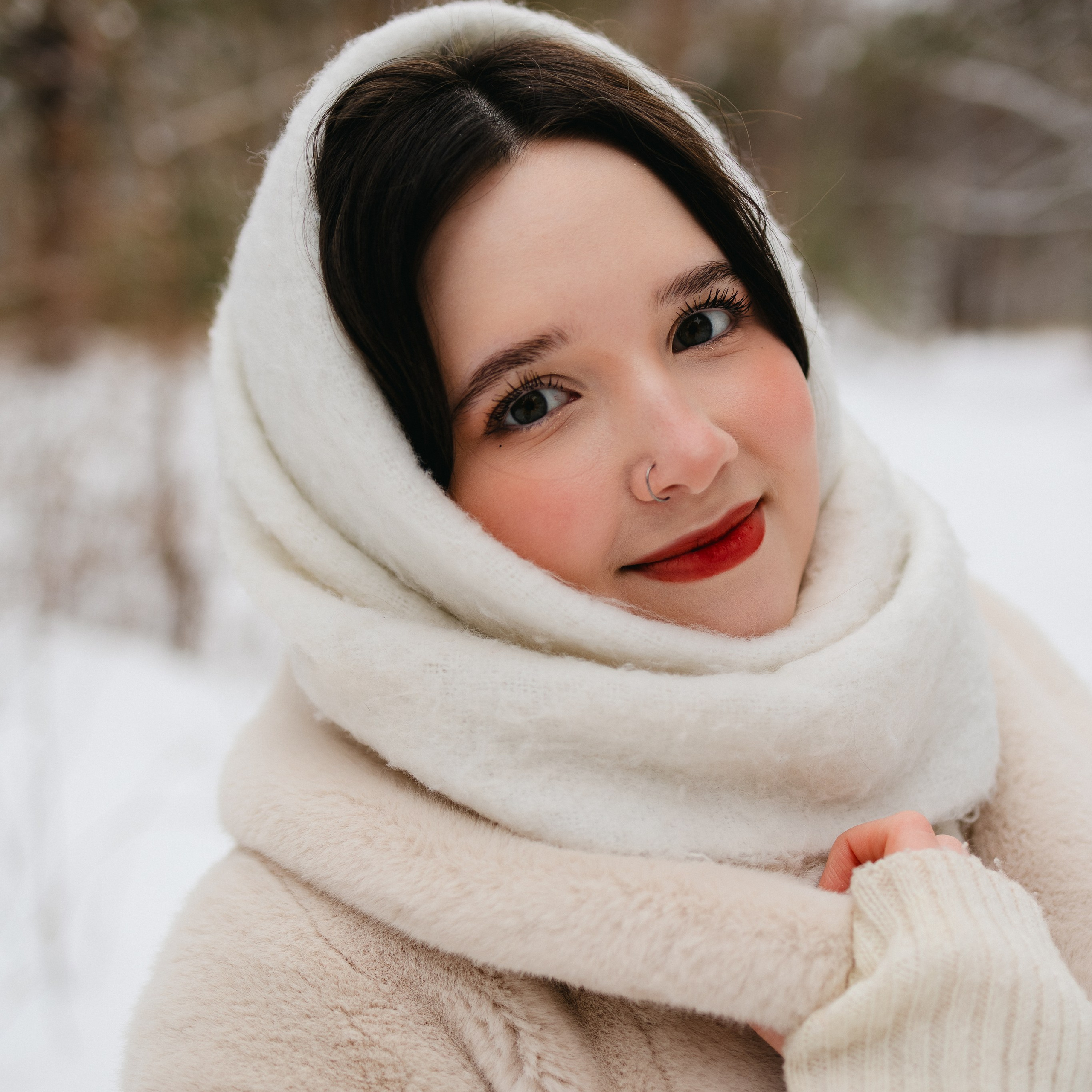 Зимняя фотопрогулка. Стефания. Семейный фотограф г. Тюмень