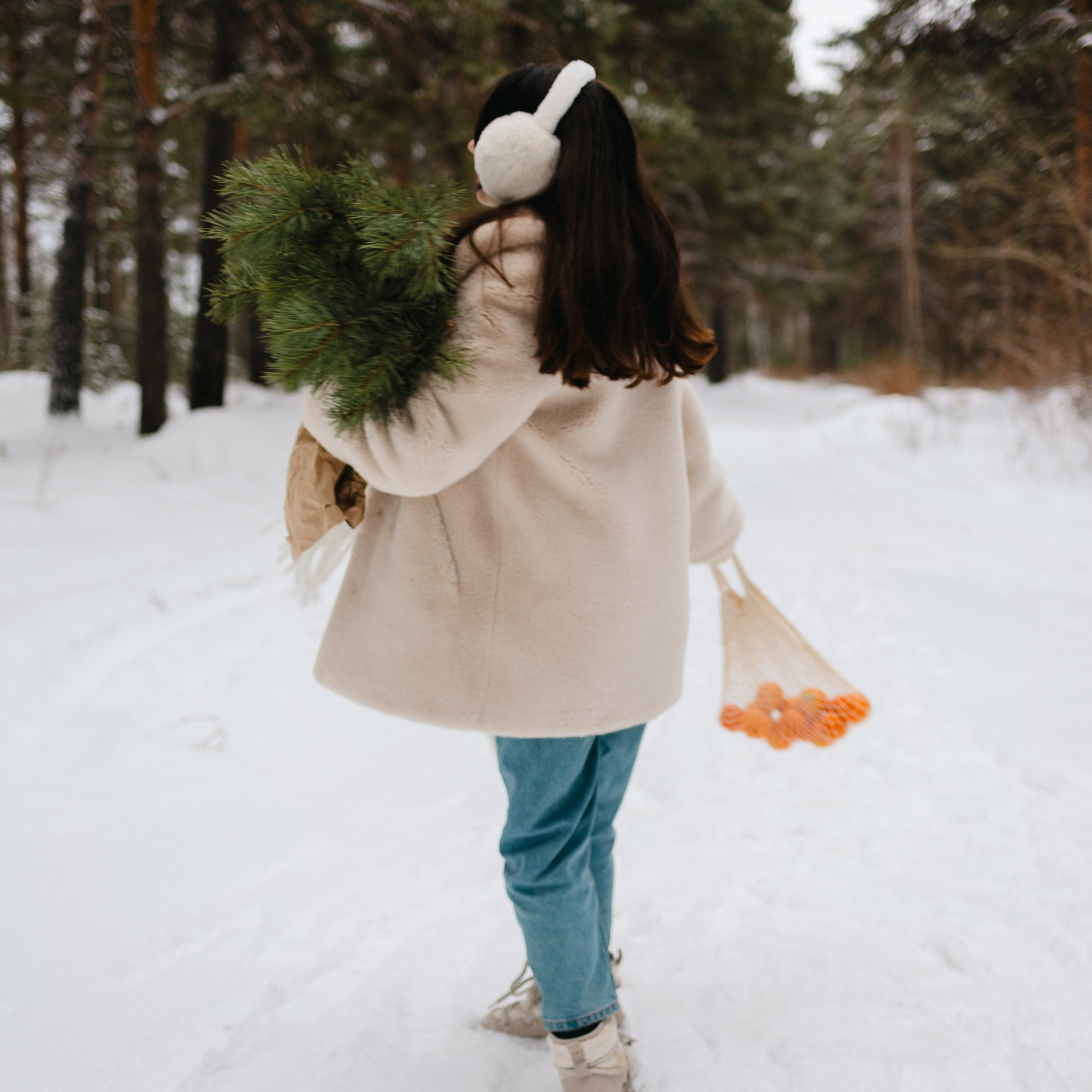 Зимняя фотопрогулка. Стефания. Семейный фотограф г. Тюмень