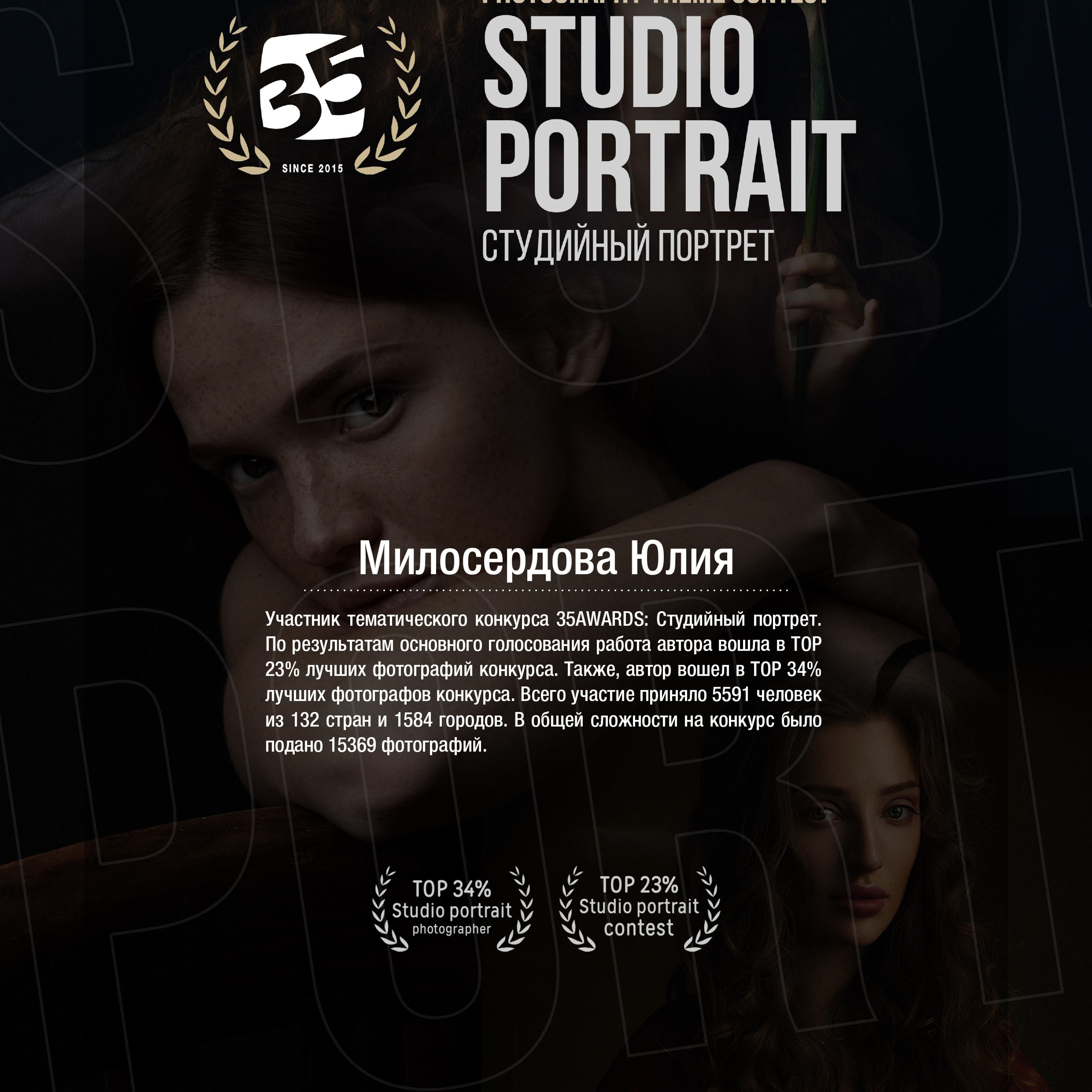Обо мне. Фотограф Юлия Милосердова